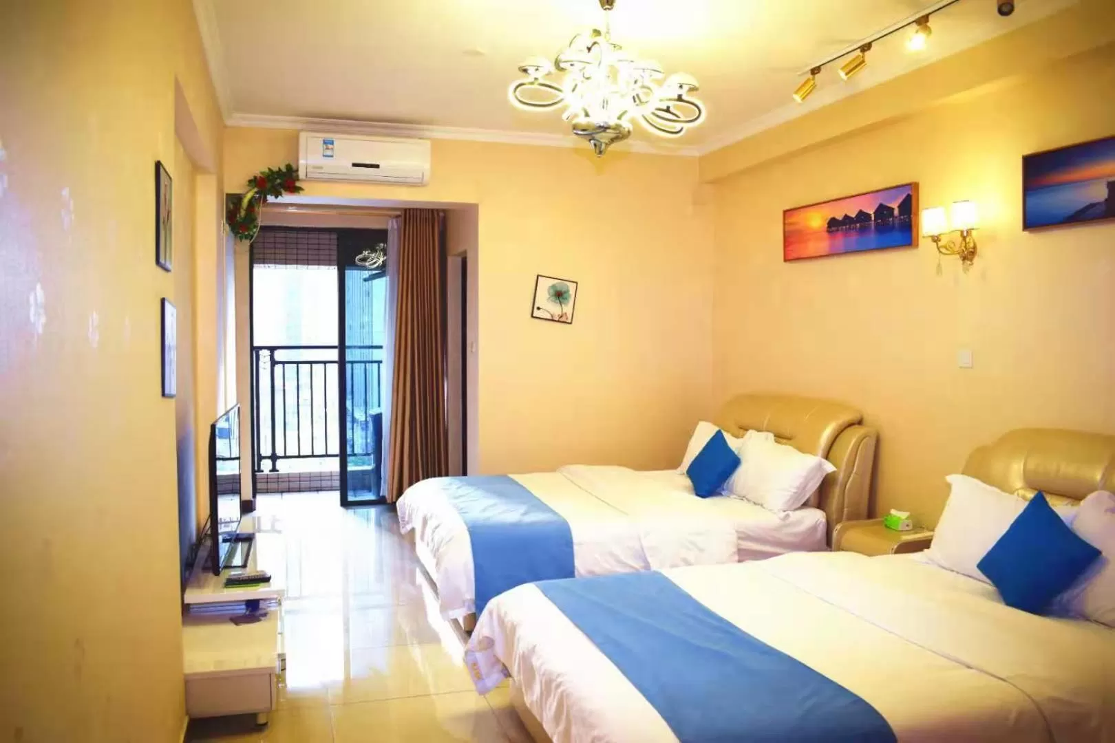 Bed in Guangzhou Victory Apartment