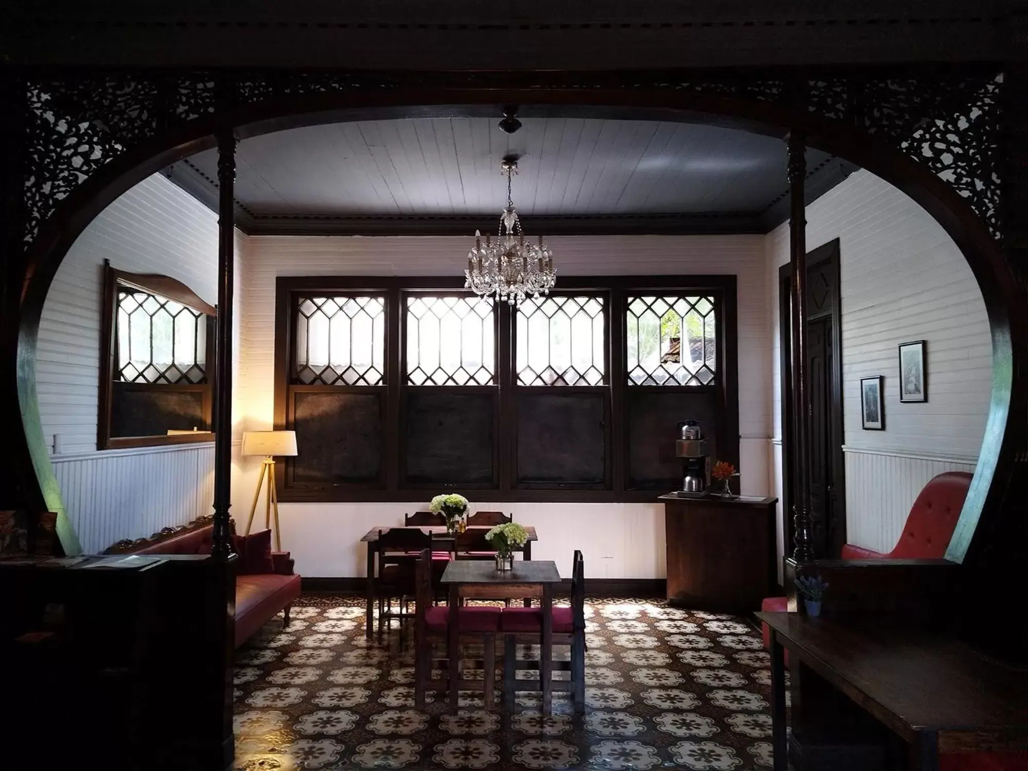 Living room in Casa Aldea