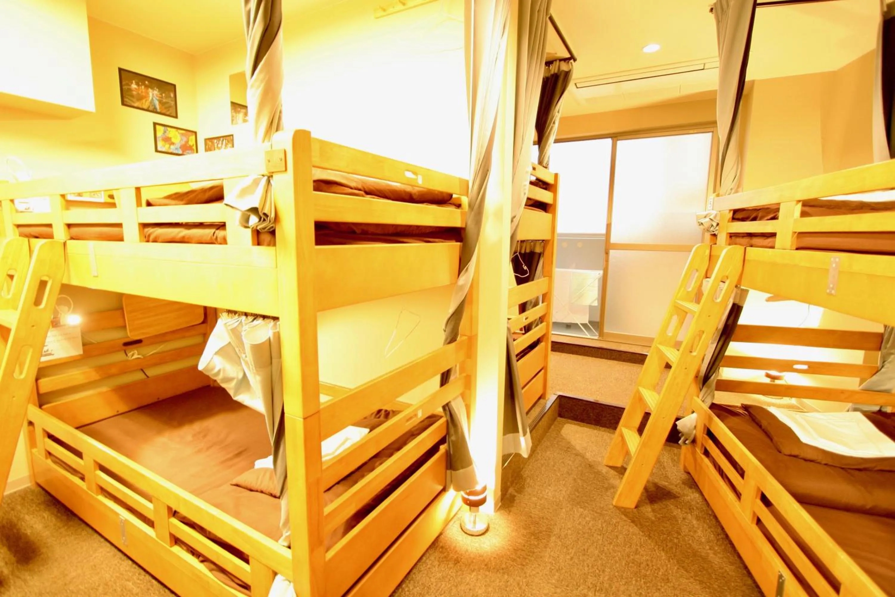 bunk bed, Bed in Osaka Guesthouse Nest