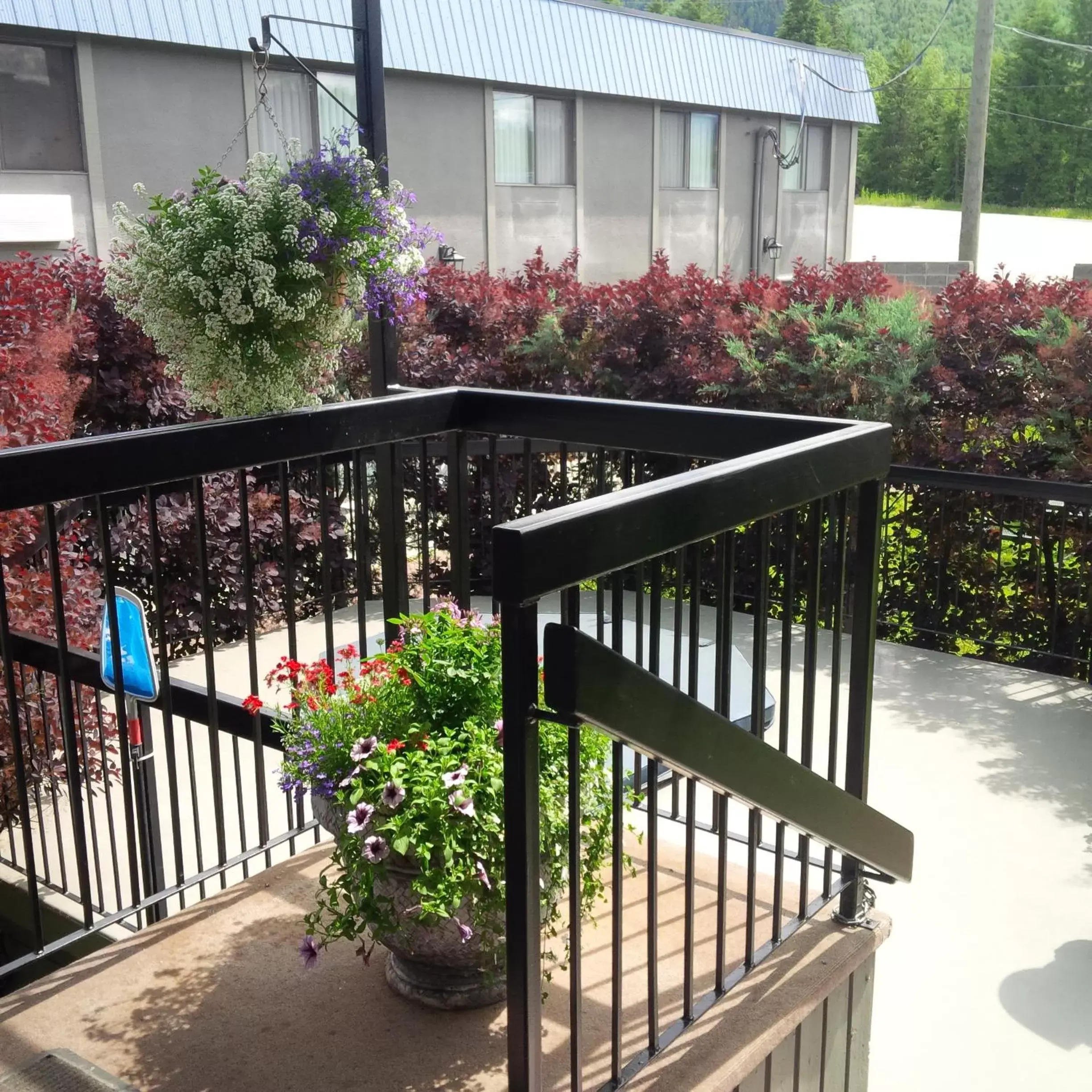 Balcony/Terrace in Wells Gray Inn