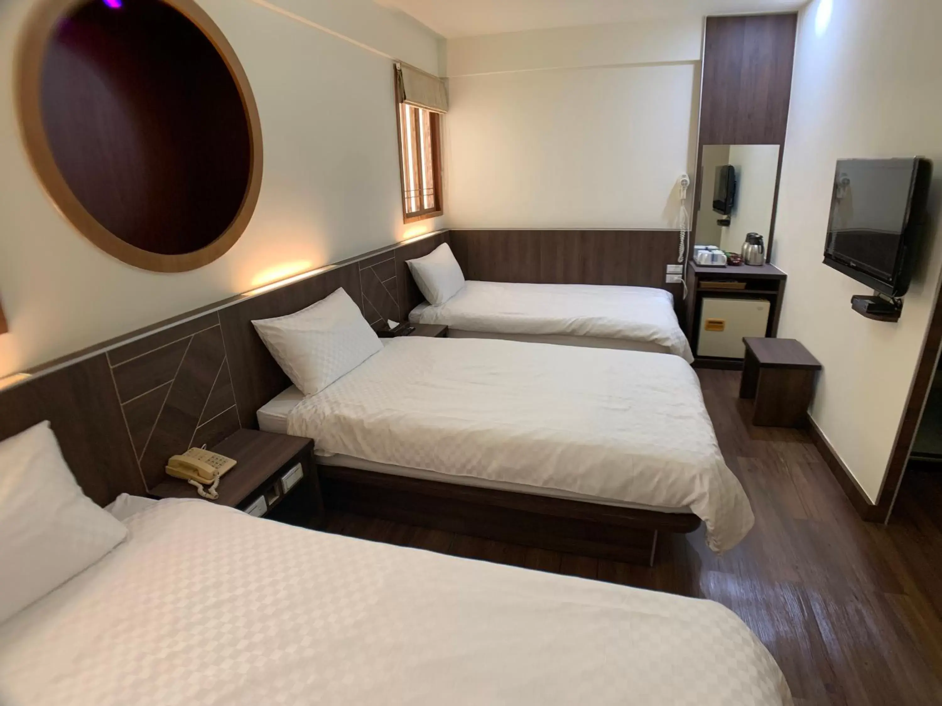 Photo of the whole room, Bed in Penghu An-I Hotel