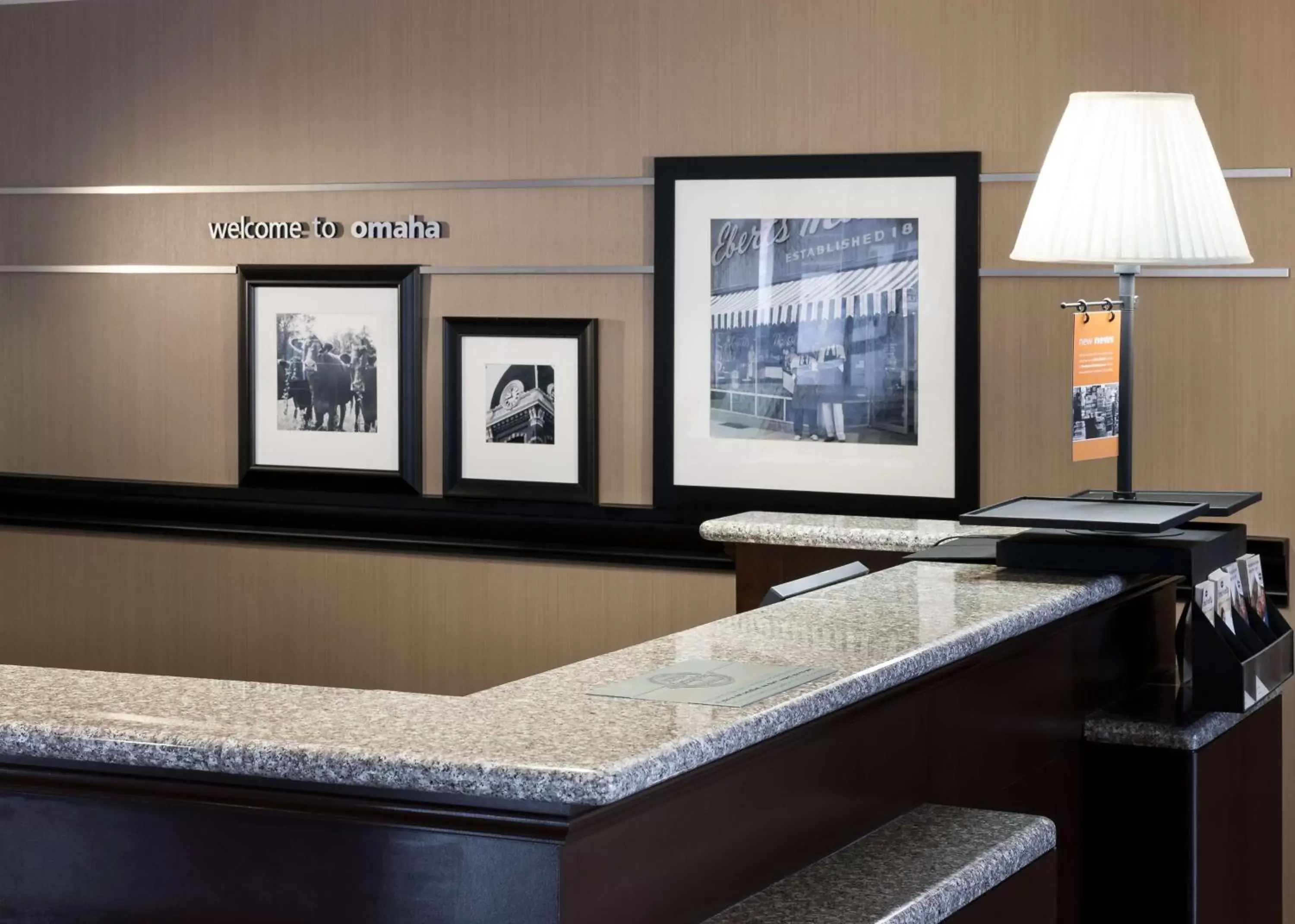 Lobby or reception, Lobby/Reception in Hampton Inn & Suites Omaha-Downtown