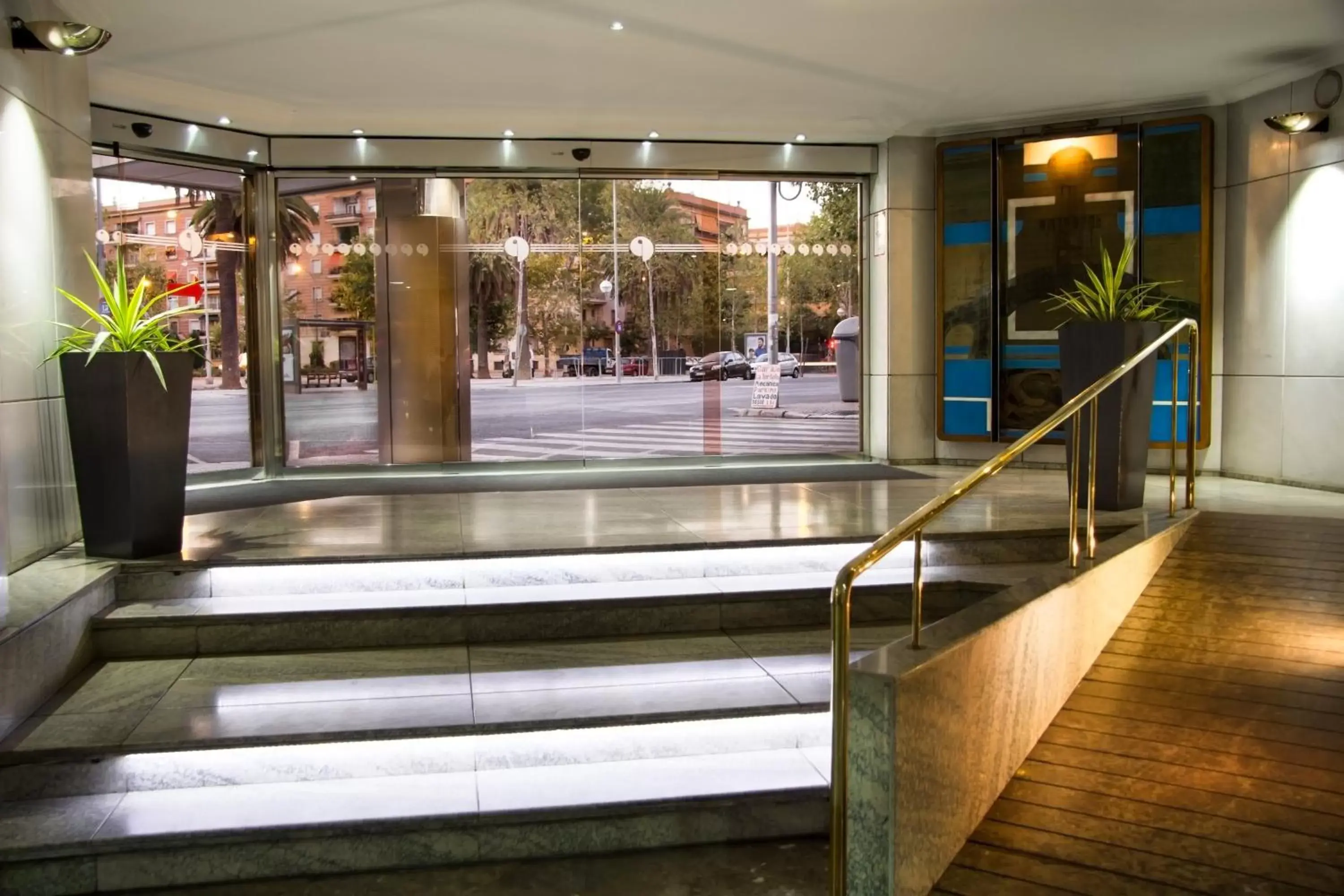 Lobby or reception in Hotel Pasarela Lobby or reception in Hotel Pasarela