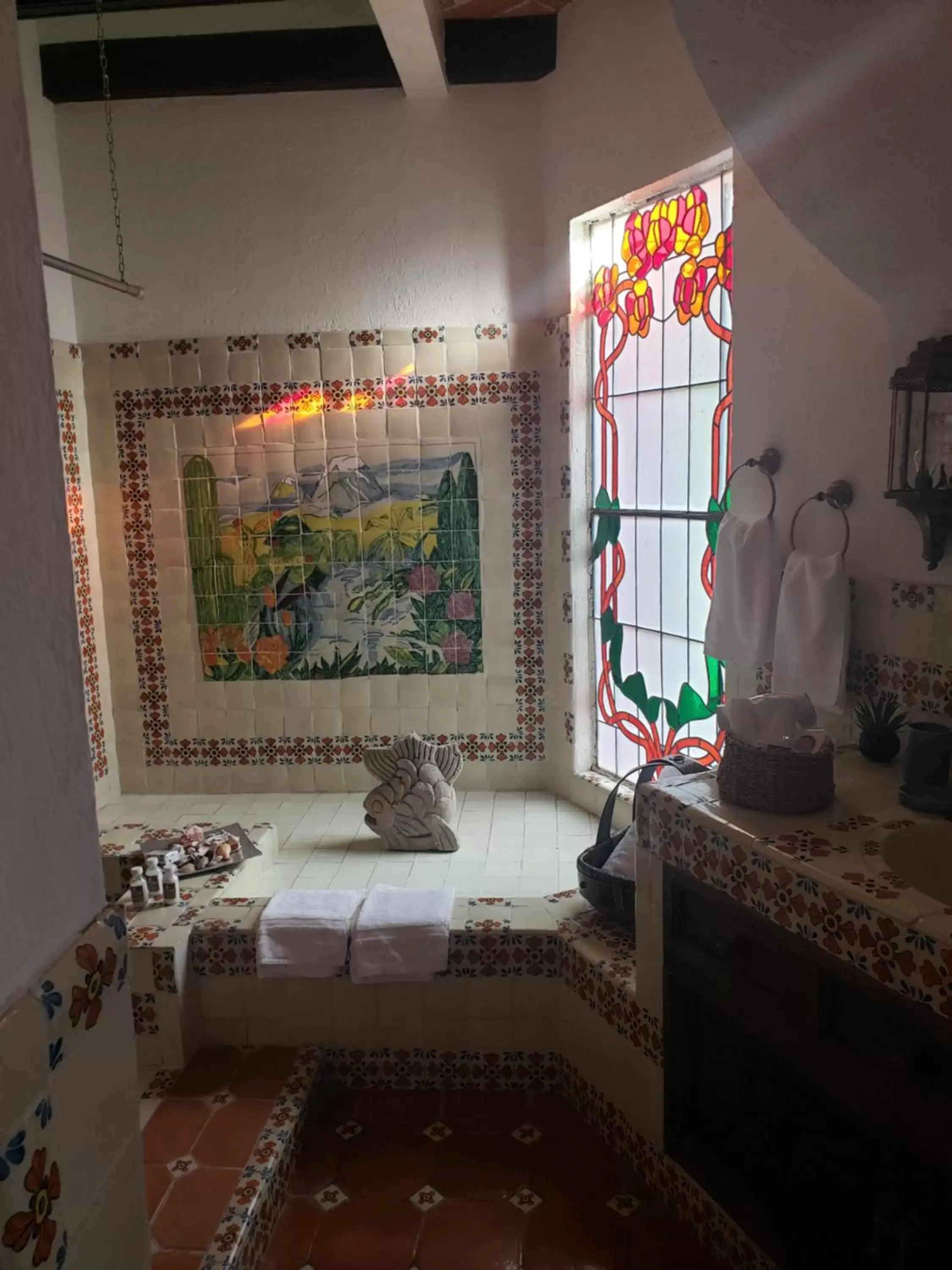 Bathroom in Tres Fuentes Hotel Boutique