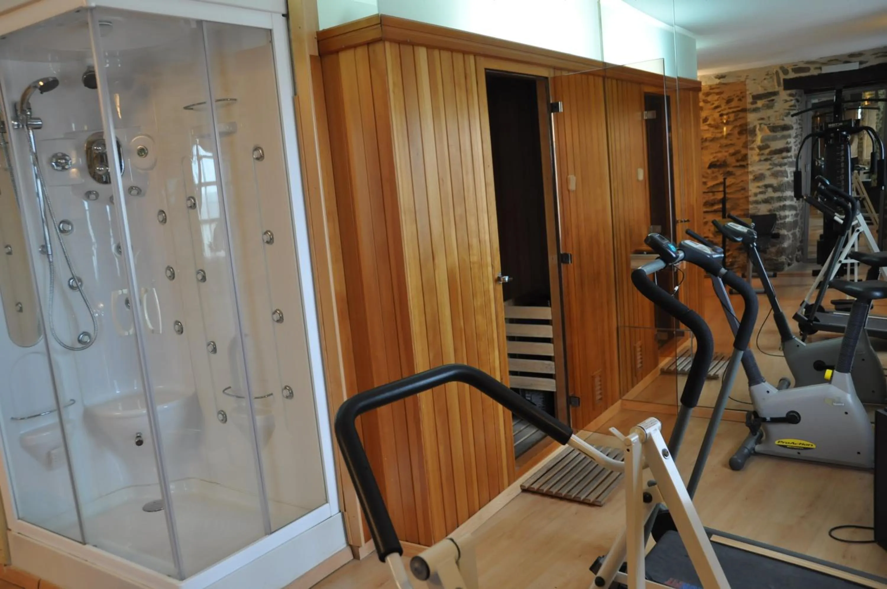Fitness centre/facilities in Posada Real La Carteria