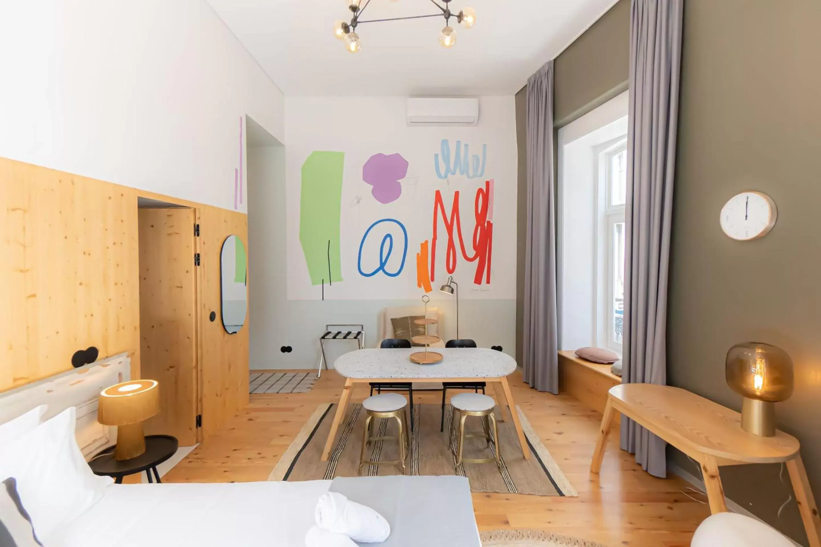 Bedroom, Dining Area in Selina Porto