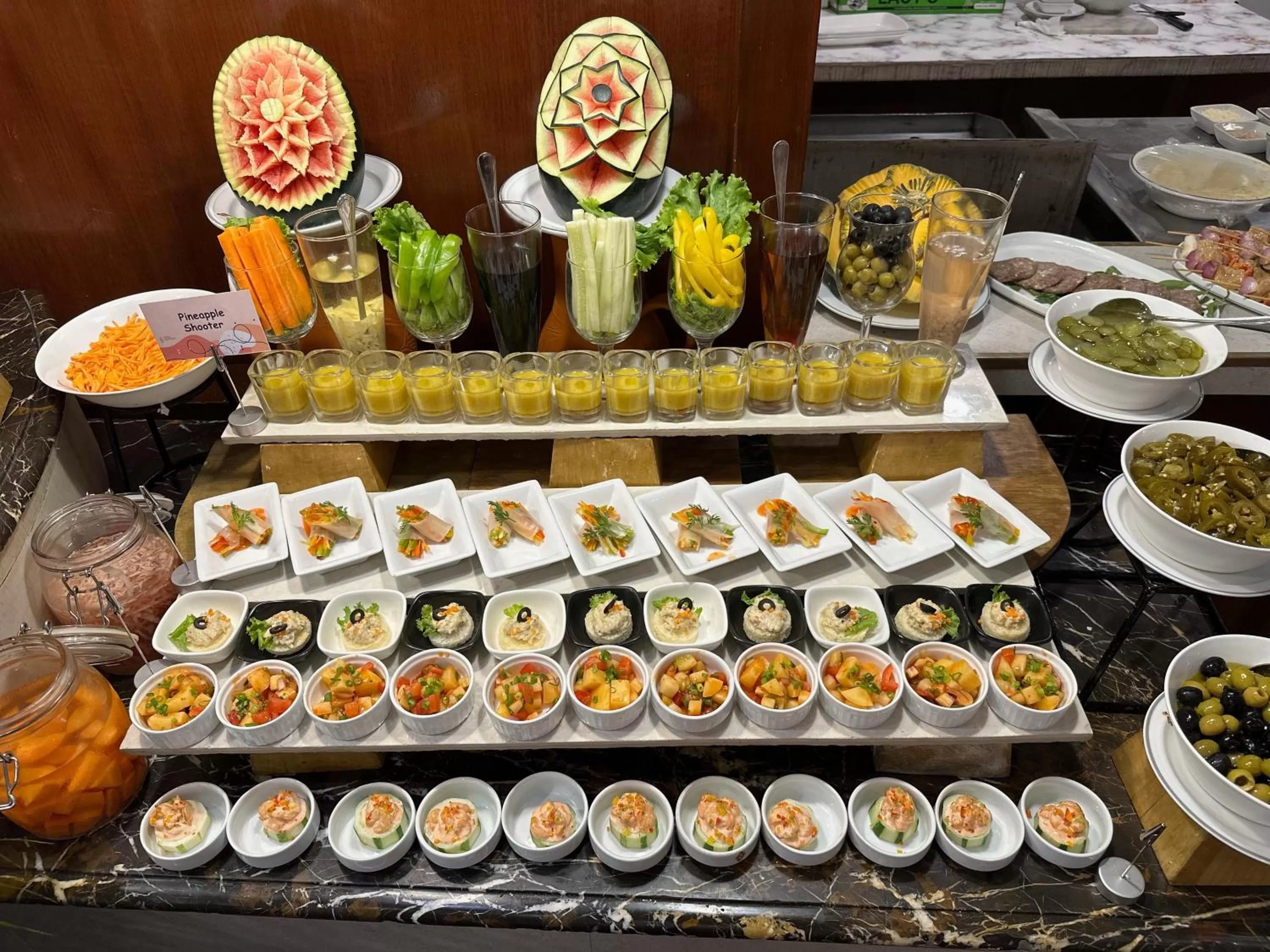 Food in Hotel Sarina