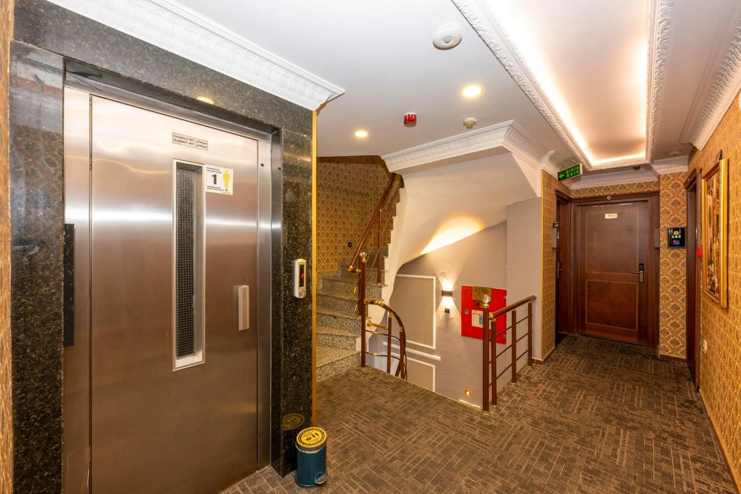 elevator, Bathroom in Best Nobel Hotel 2