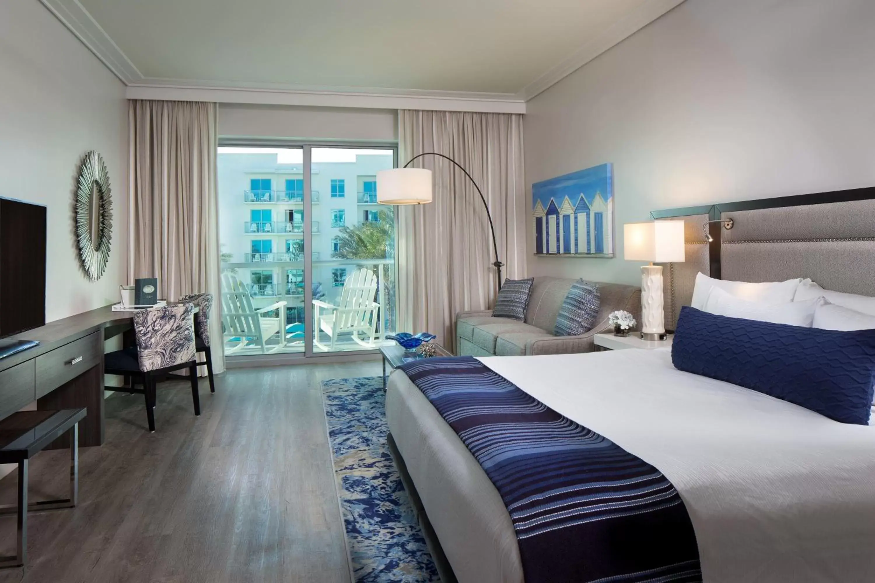 Junior King Suite with Gulf View in Treasure Island Beach Resort Junior King Suite with Gulf View in Treasure Island Beach Resort