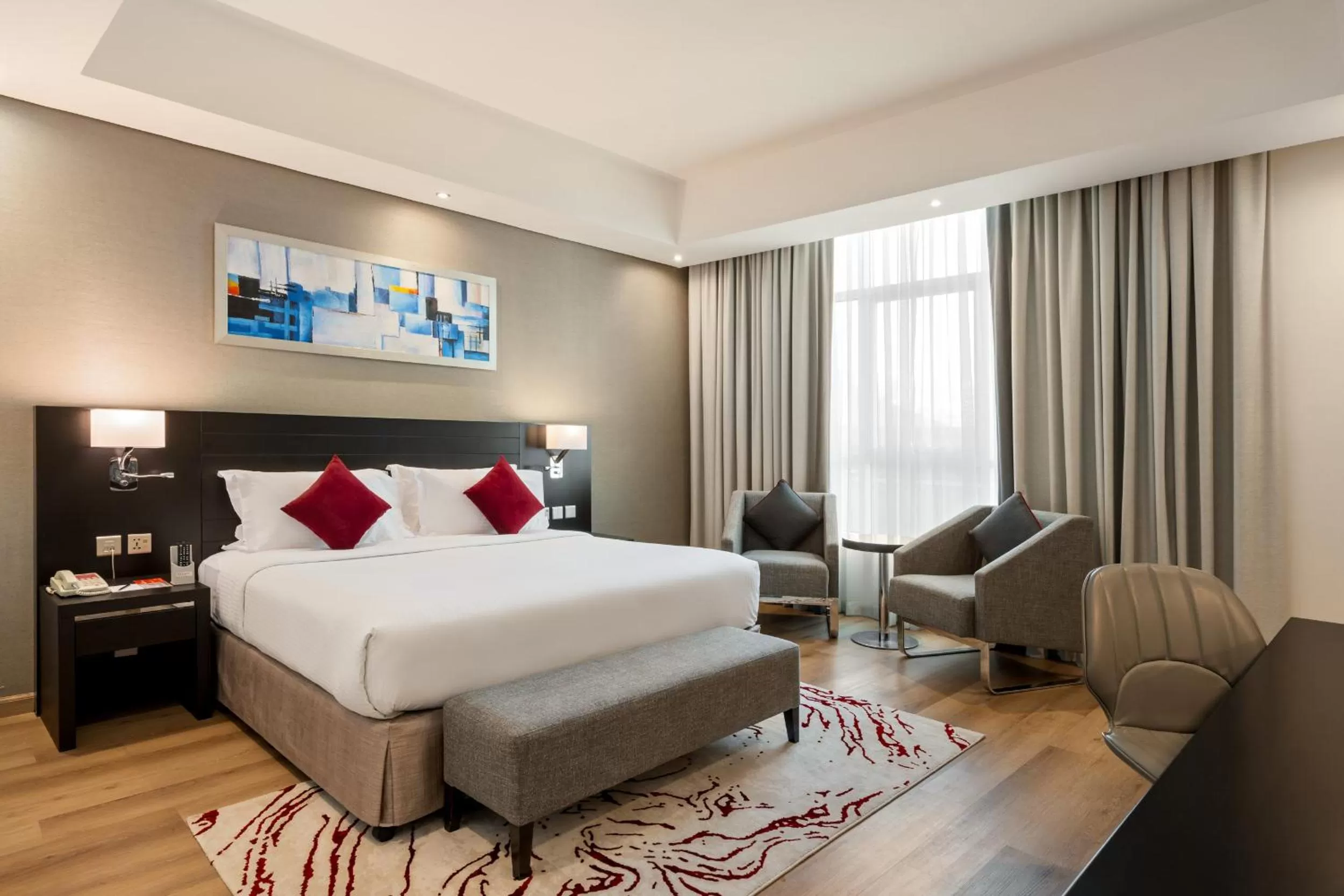 Bed in Ramada by Wyndham Dubai Barsha Heights
