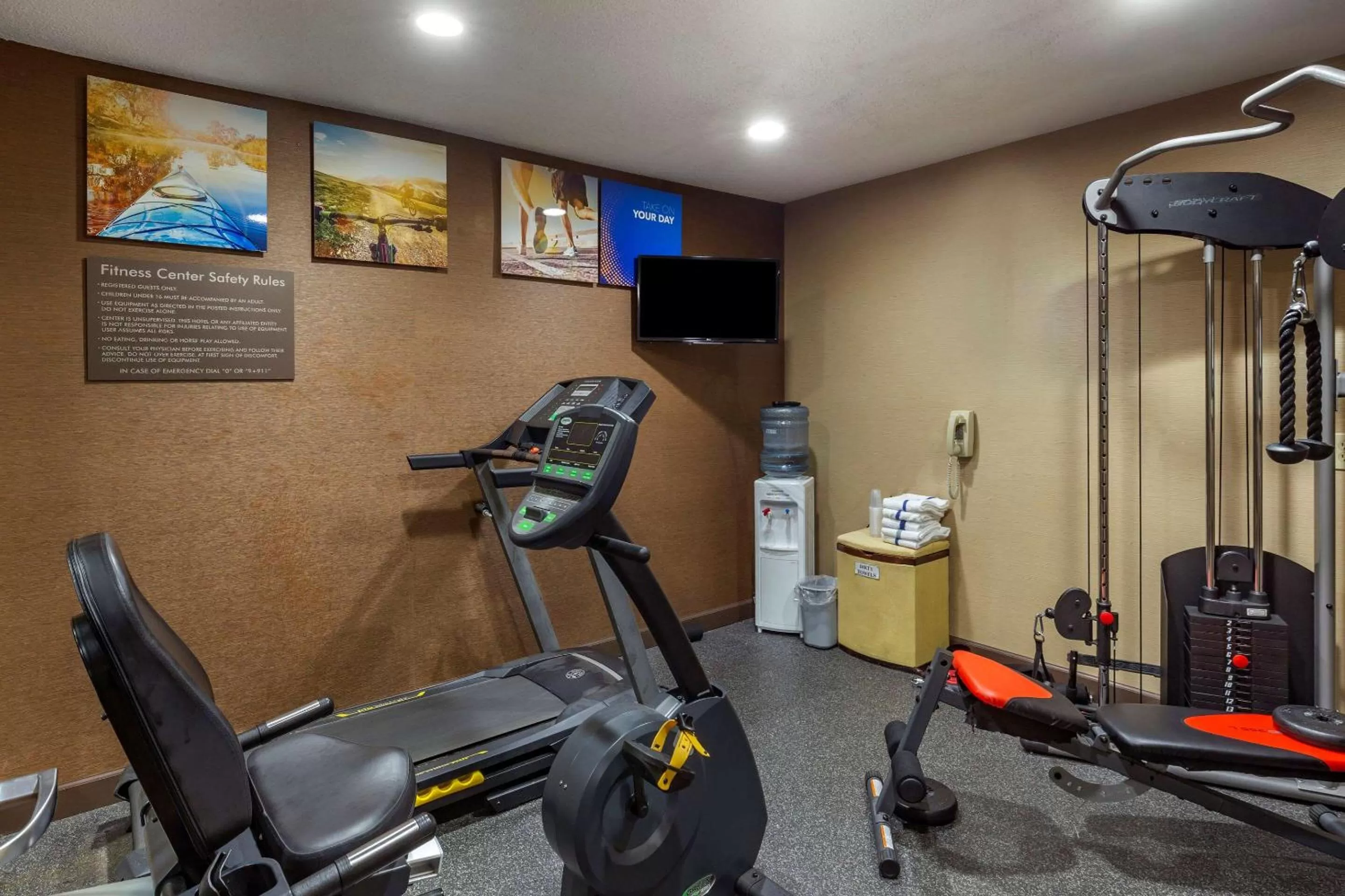 Fitness centre/facilities in Comfort Inn Garner Clayton I-40