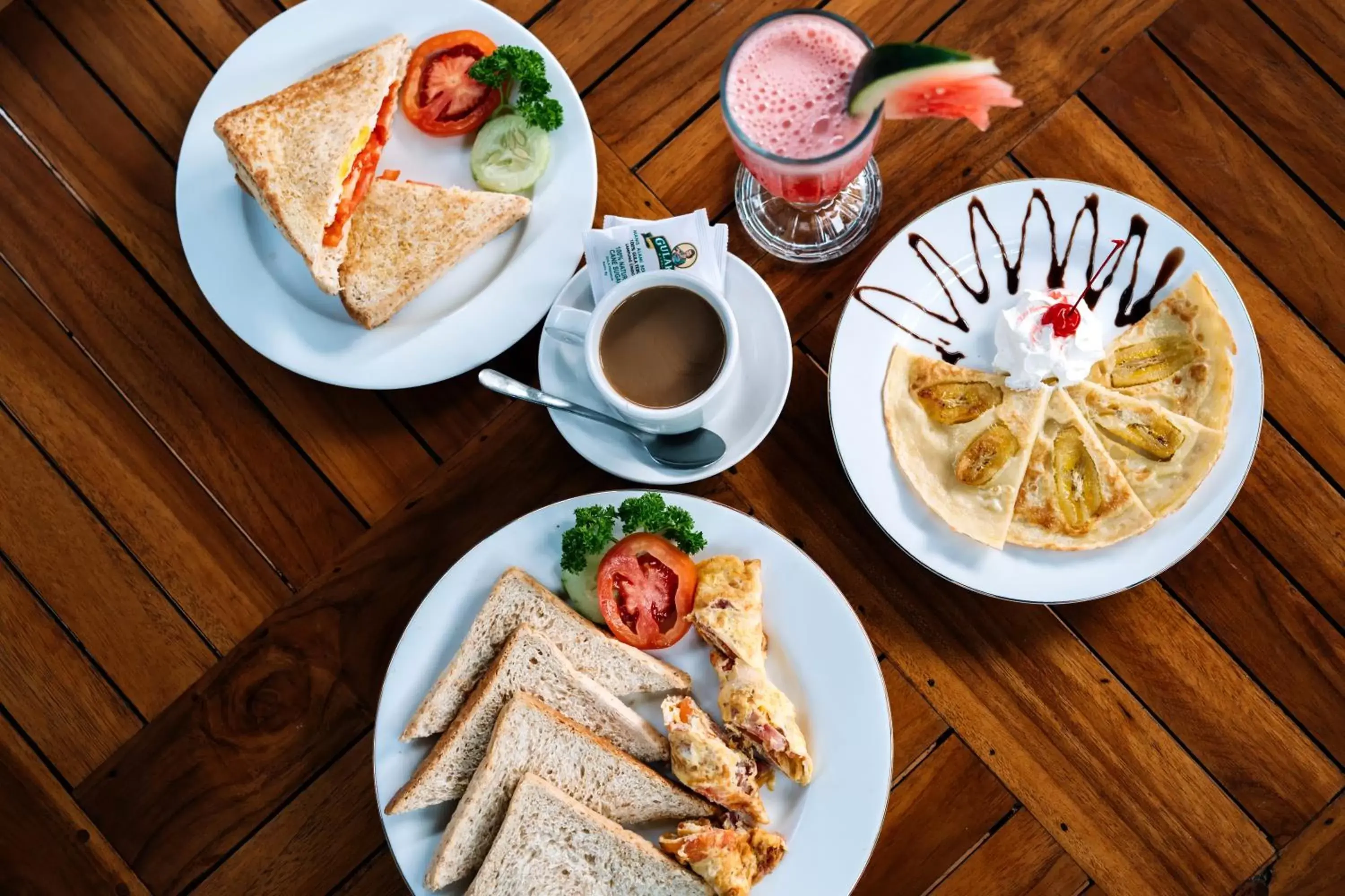 Breakfast in Samuh Sunset Hotel