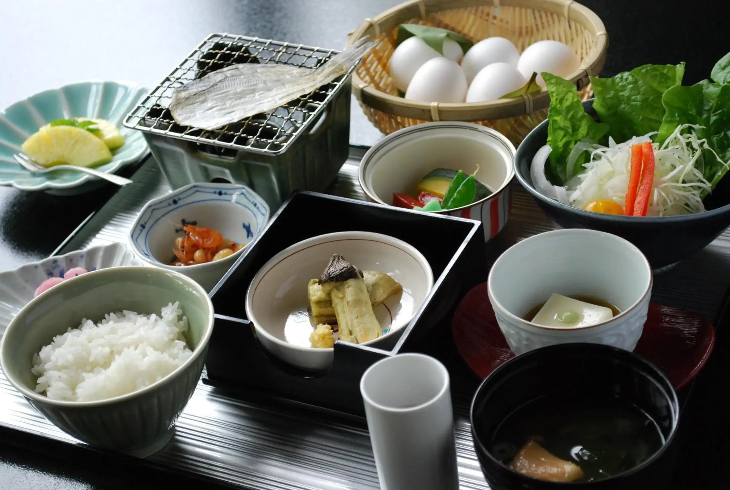 Food in Biwako Hanakaido