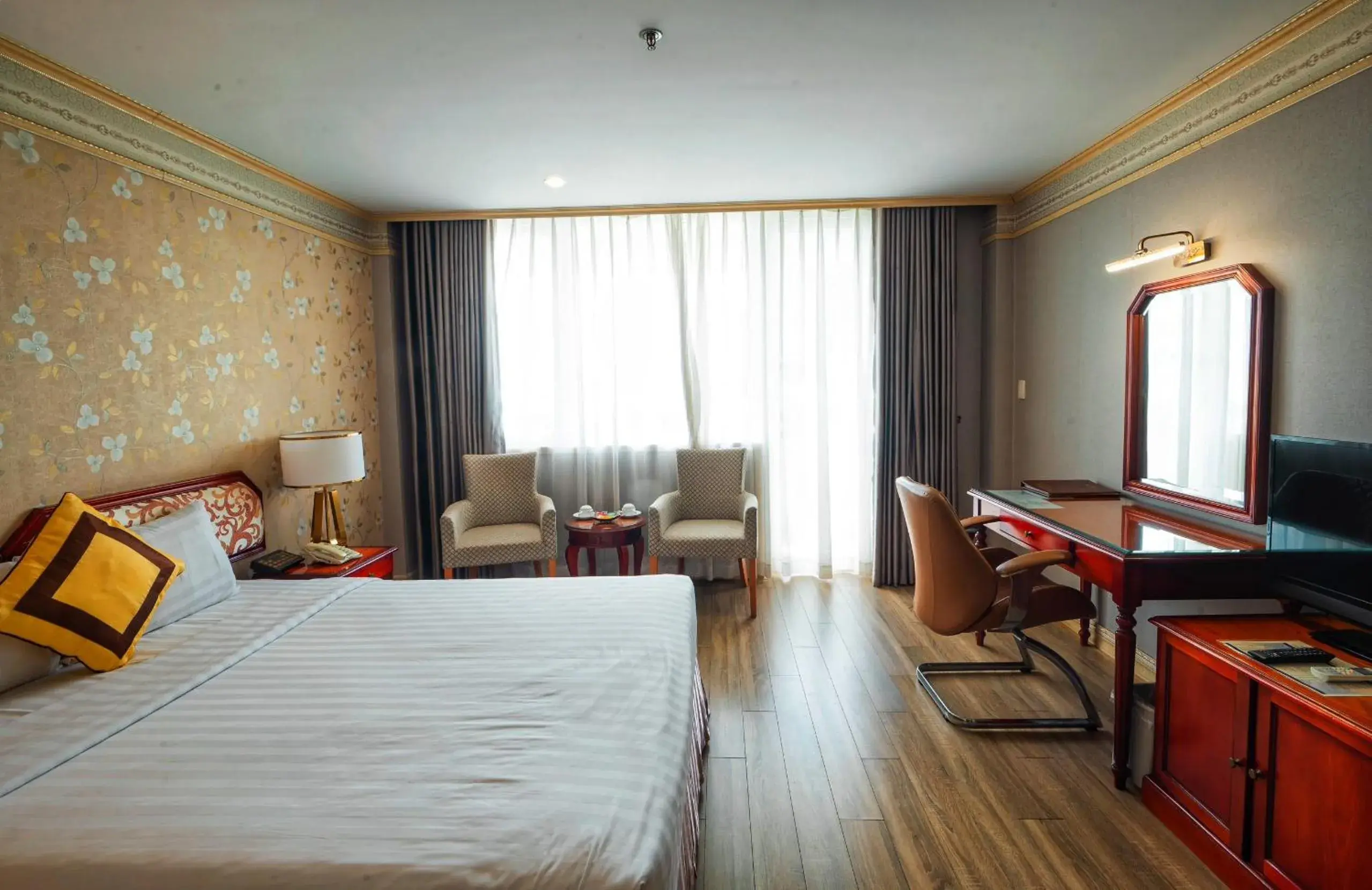 Bedroom in Lotus Saigon Hotel