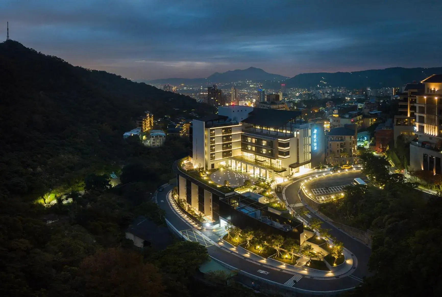 Garden view, Bird's-eye View in Asia Pacific Hotel Beitou