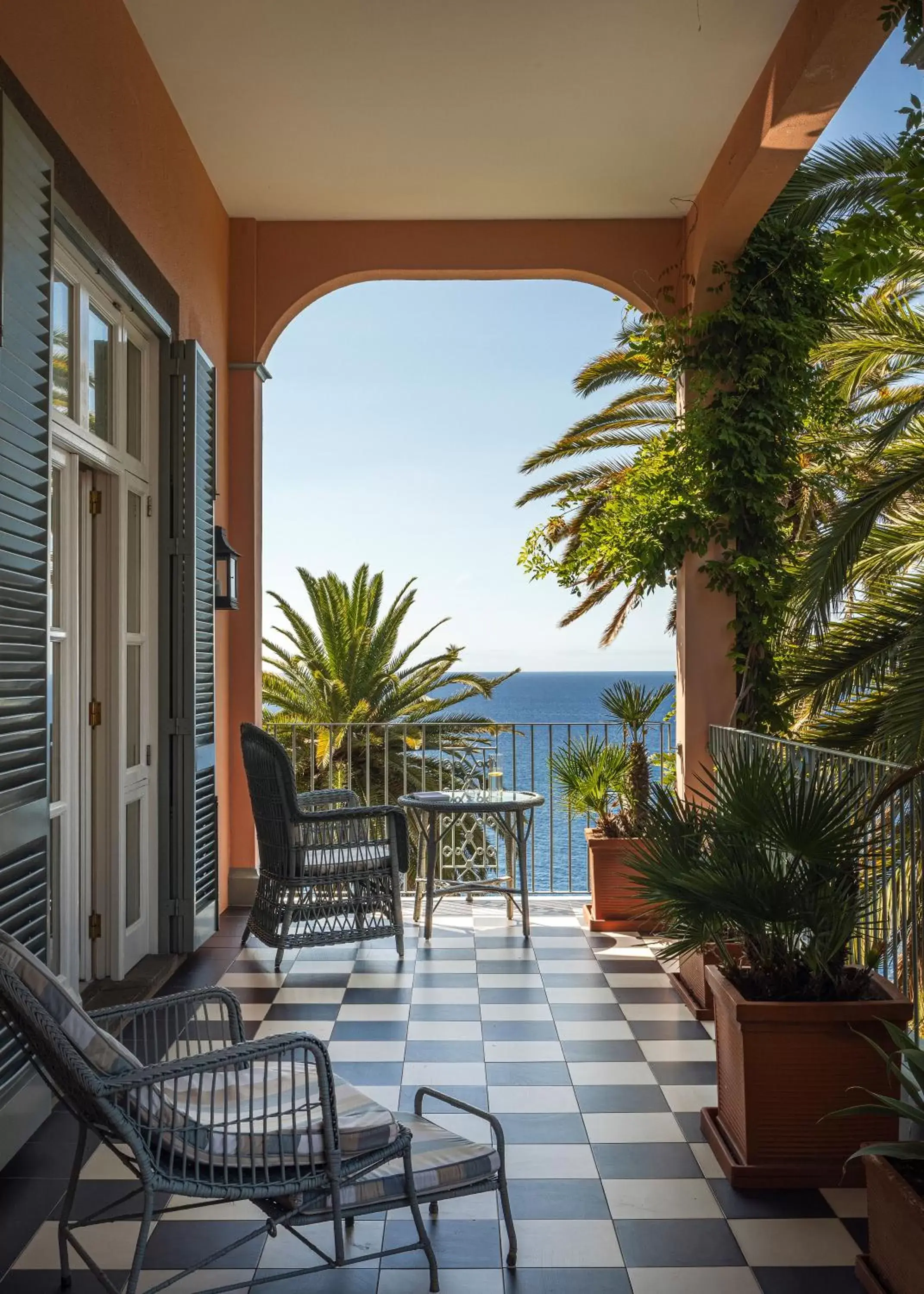 Balcony/Terrace in Reid's Palace, A Belmond Hotel, Madeira