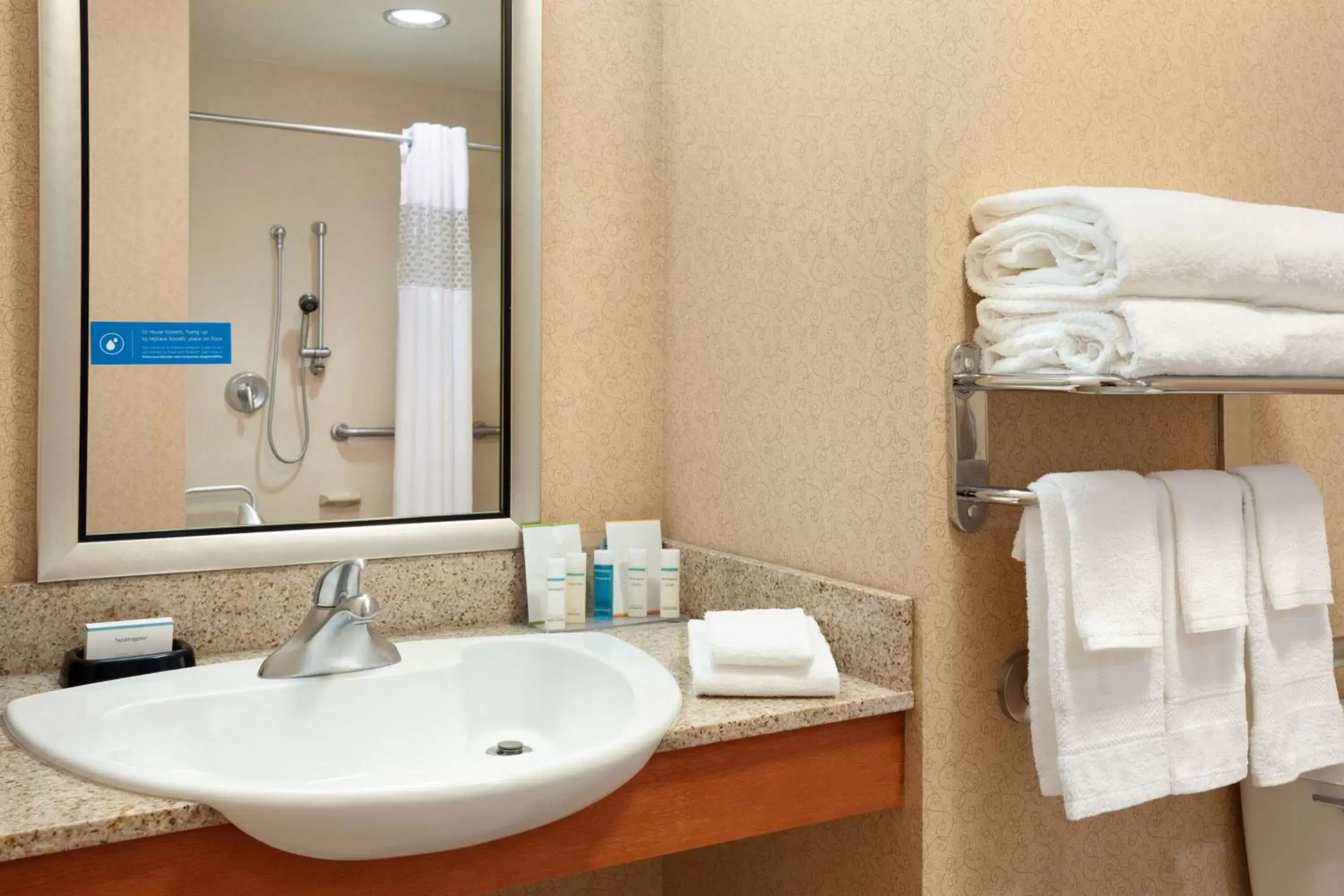 Bathroom in Hampton Inn & Suites East Hartford