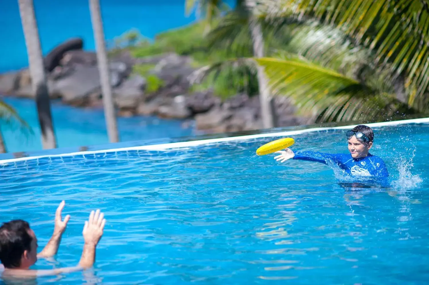 Swimming pool in Koh Kood Beach Resort Swimming pool in Koh Kood Beach Resort