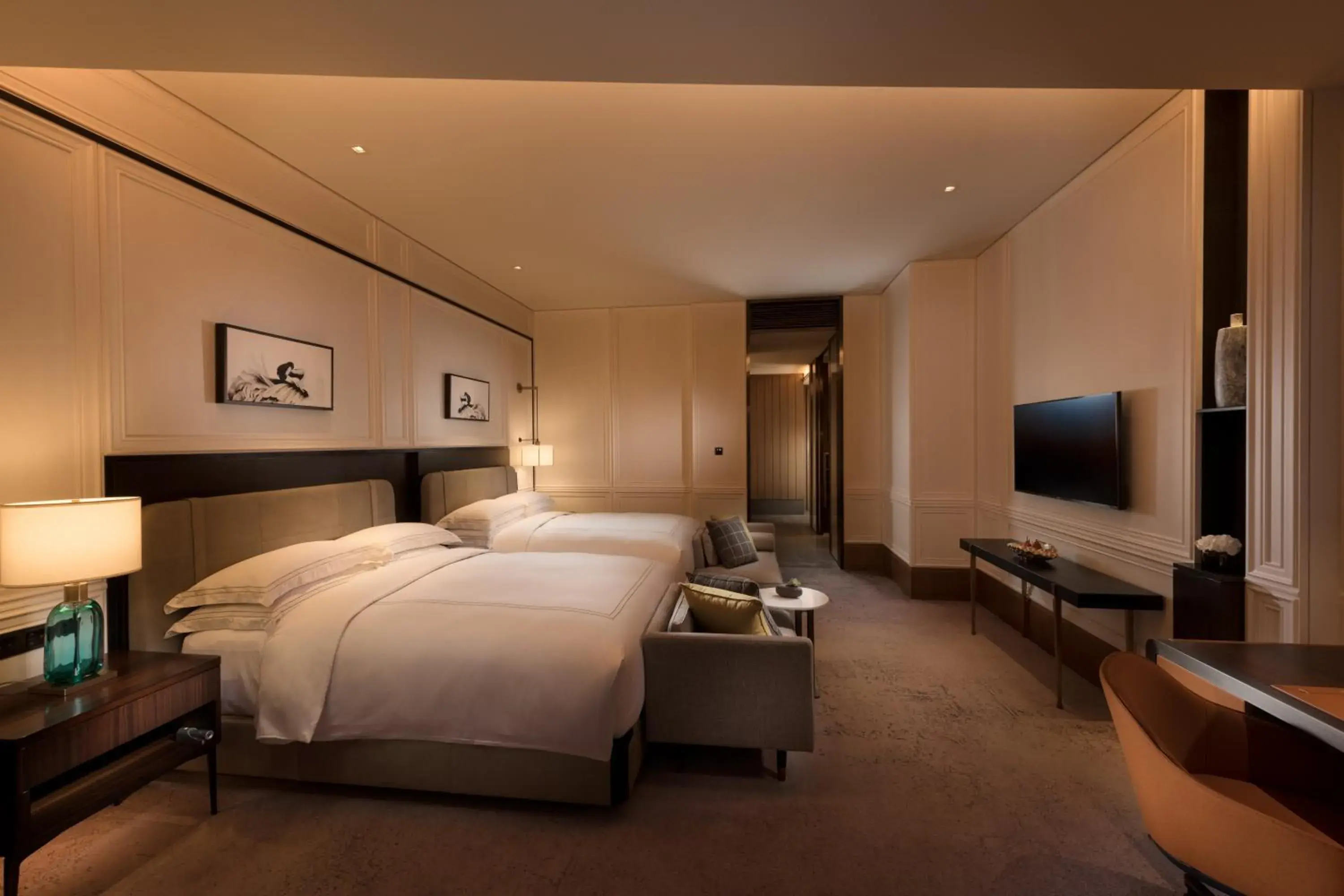 Bed in Conrad Shenyang