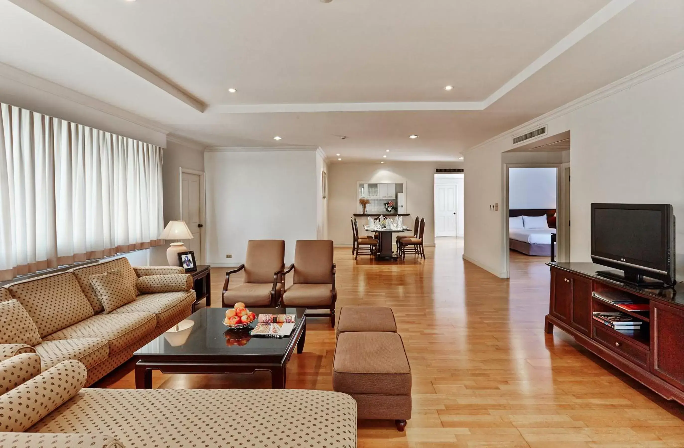 Living room in Riverine Place Hotel and Residence Living room in Riverine Place Hotel and Residence