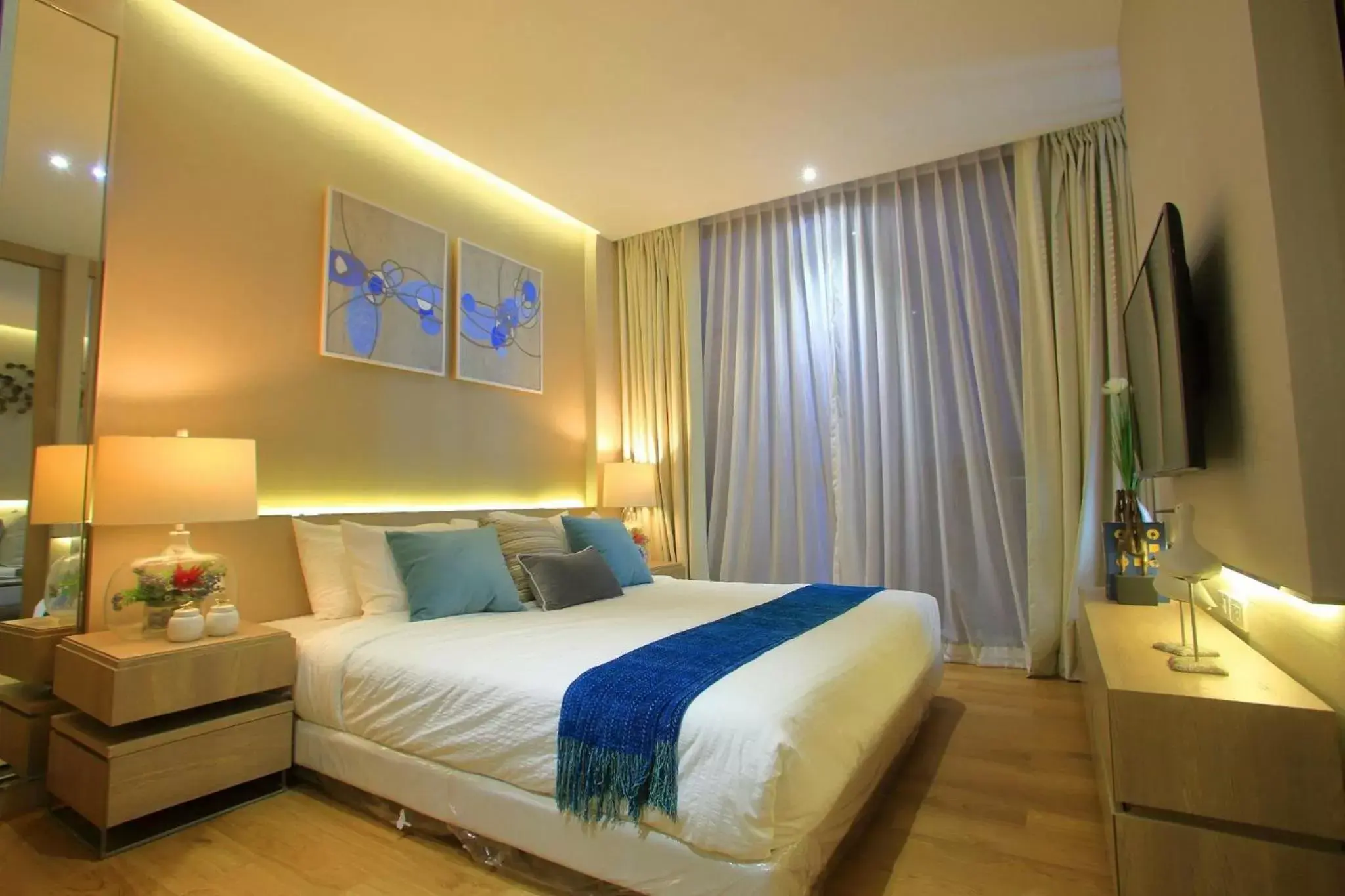 Bedroom, Bed in Phu Dahla Residences