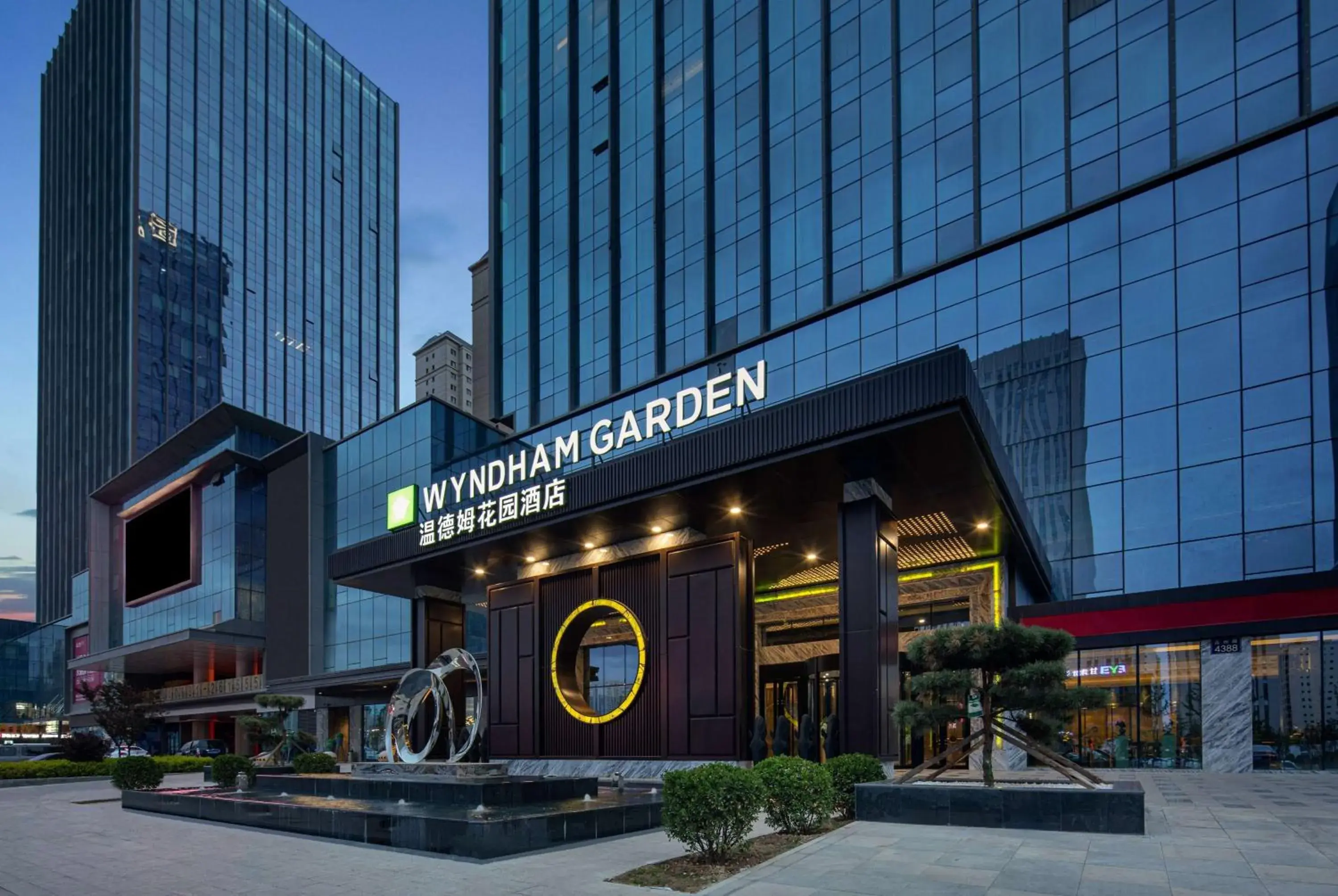 Property Building in Wyndham Garden Lanzhou West Railway Station Property Building in Wyndham Garden Lanzhou West Railway Station