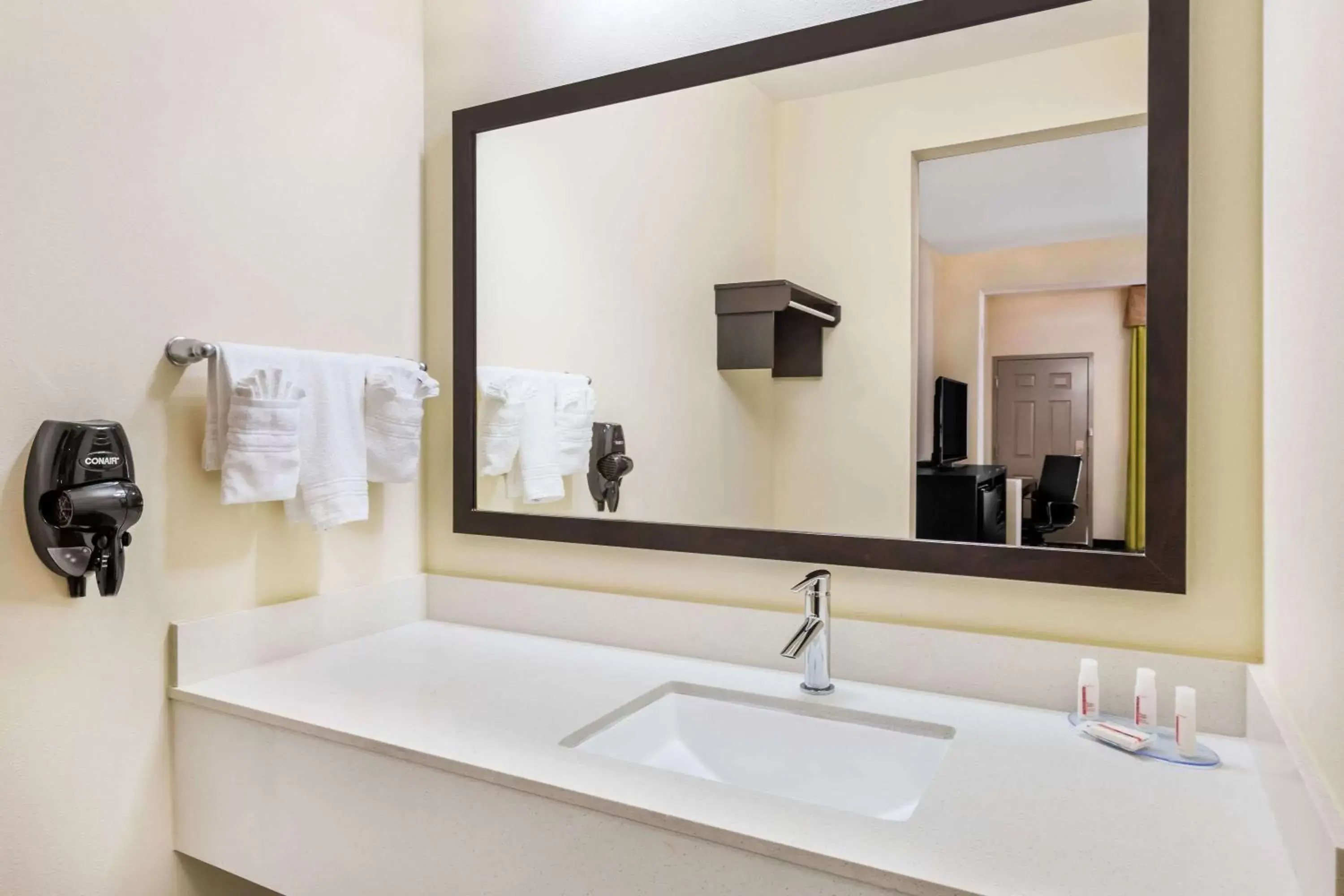 Bathroom in Days Inn & Suites by Wyndham Katy