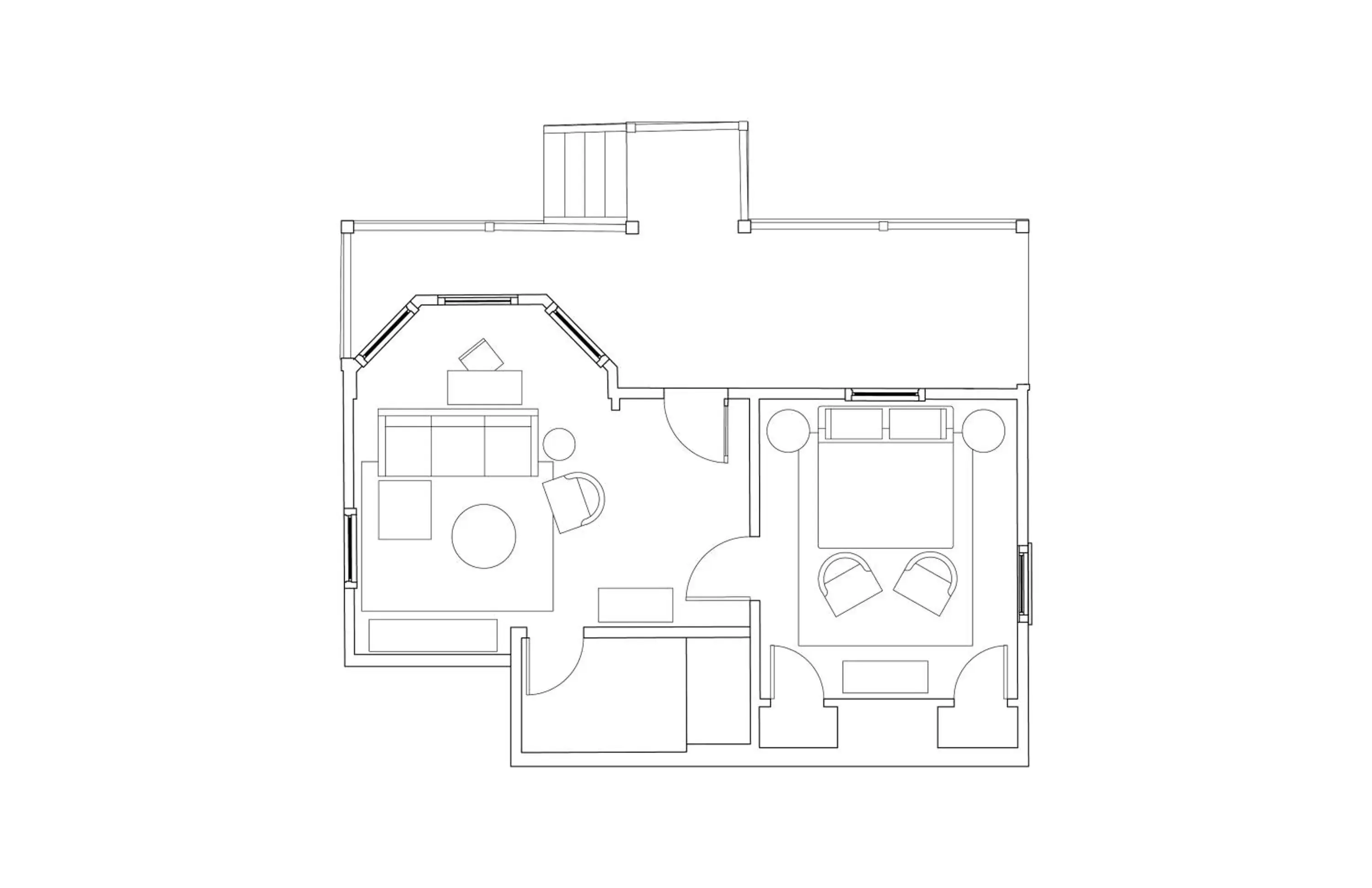 Floor Plan in Blind Tiger Asheville