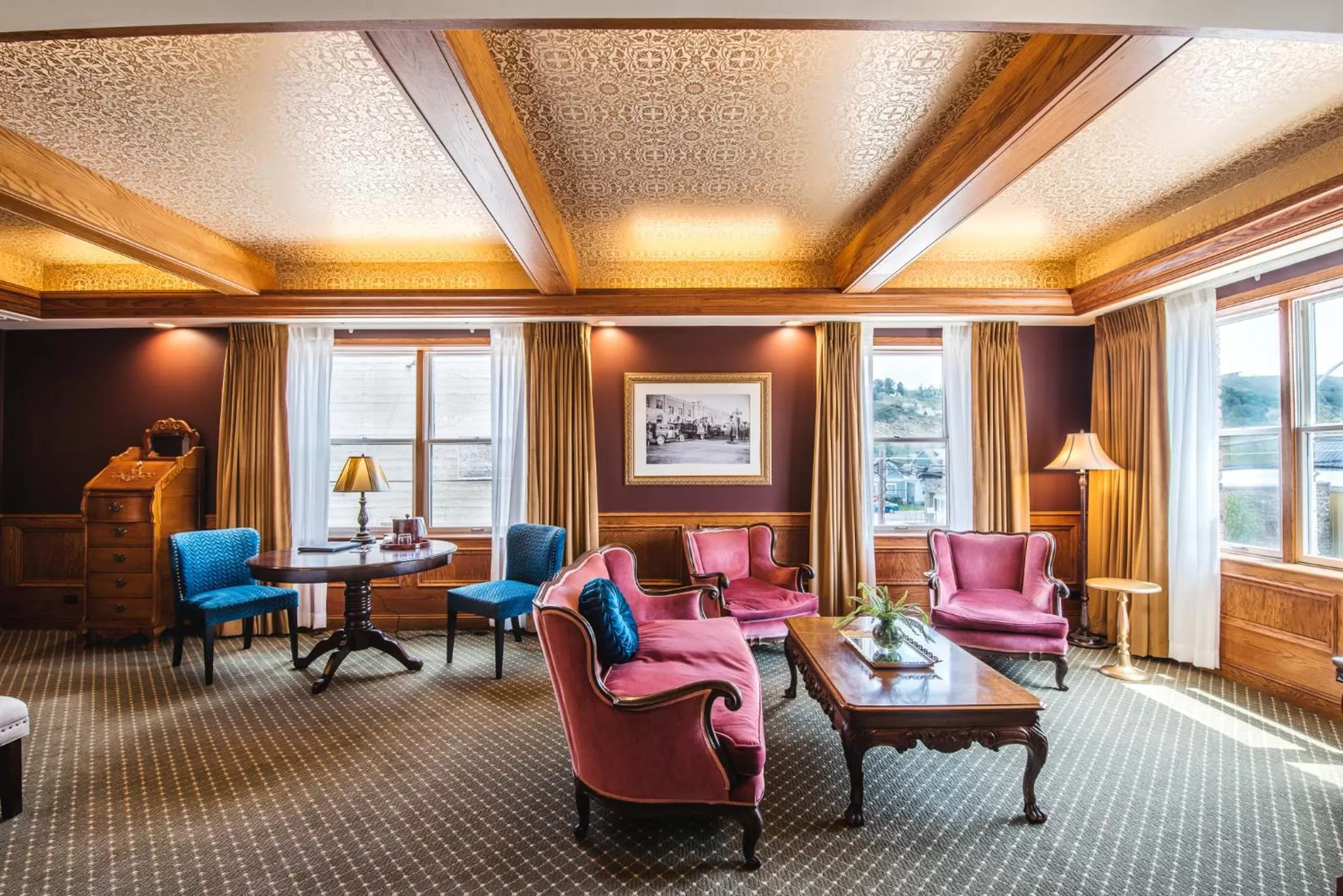 Seating area in The Pollard Hotel