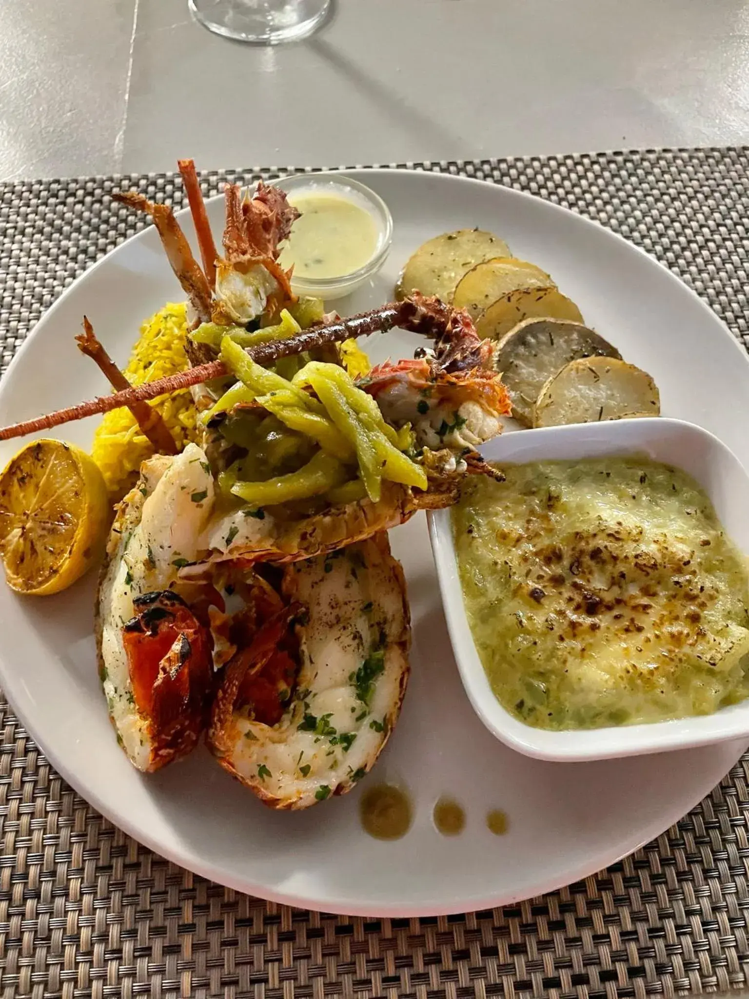 Restaurant/places to eat, Food in Sous Le Badamier Guest House Restaurant Bar