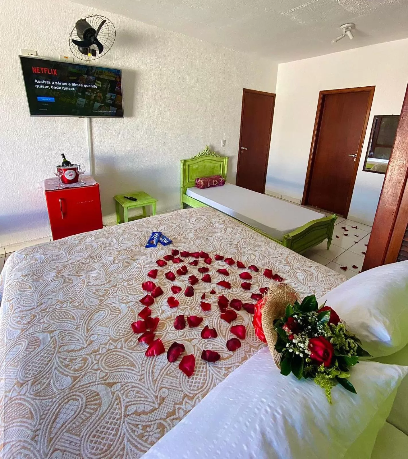 Bed in Hostel e Pousada Bahia Beach