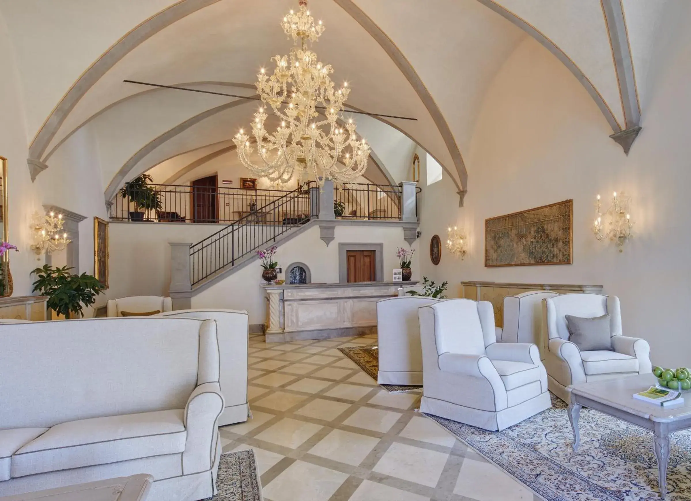 Lobby or reception, Seating Area in Monastero Di Cortona Hotel & Spa