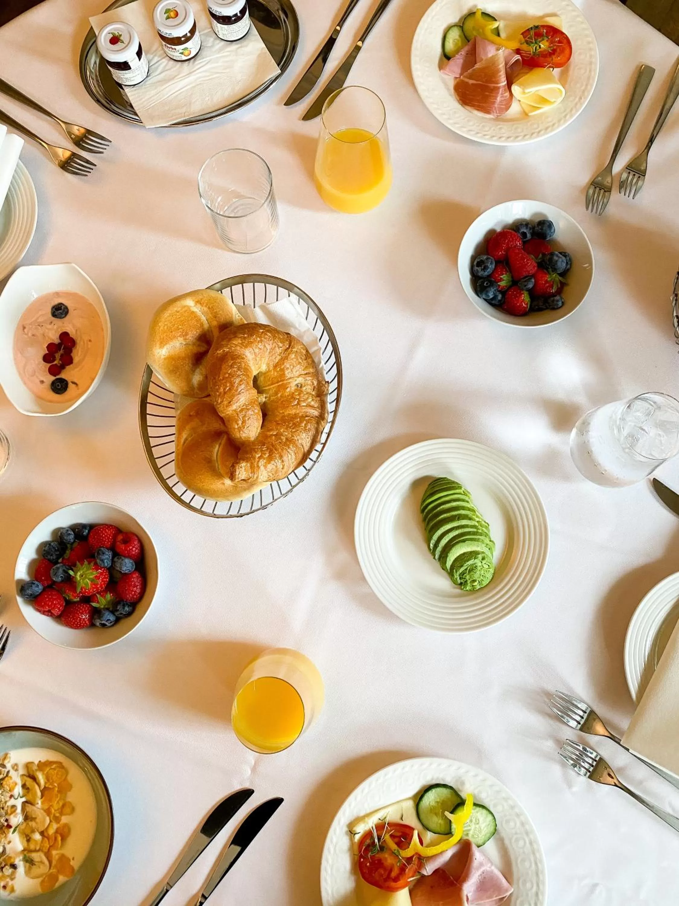 Buffet breakfast in Boutique Hotel Adria