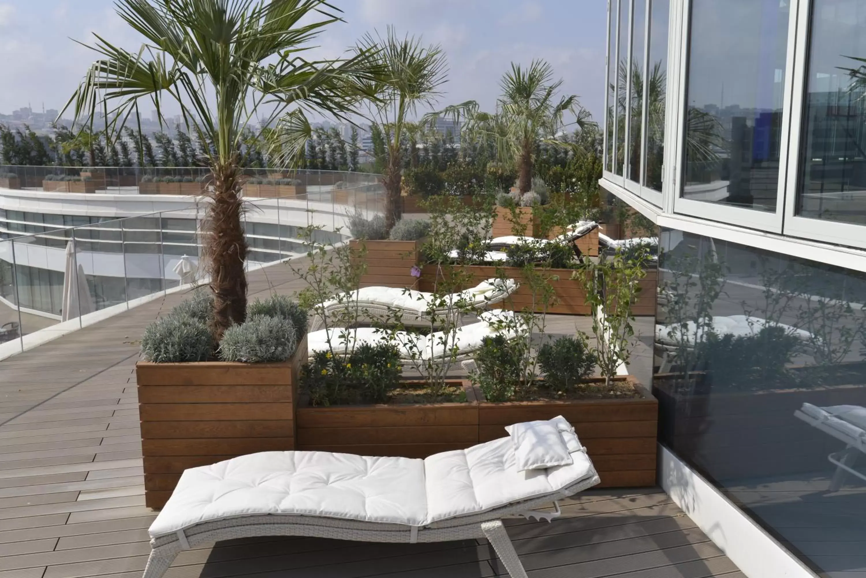 Balcony/Terrace in Wyndham Grand Istanbul Europe