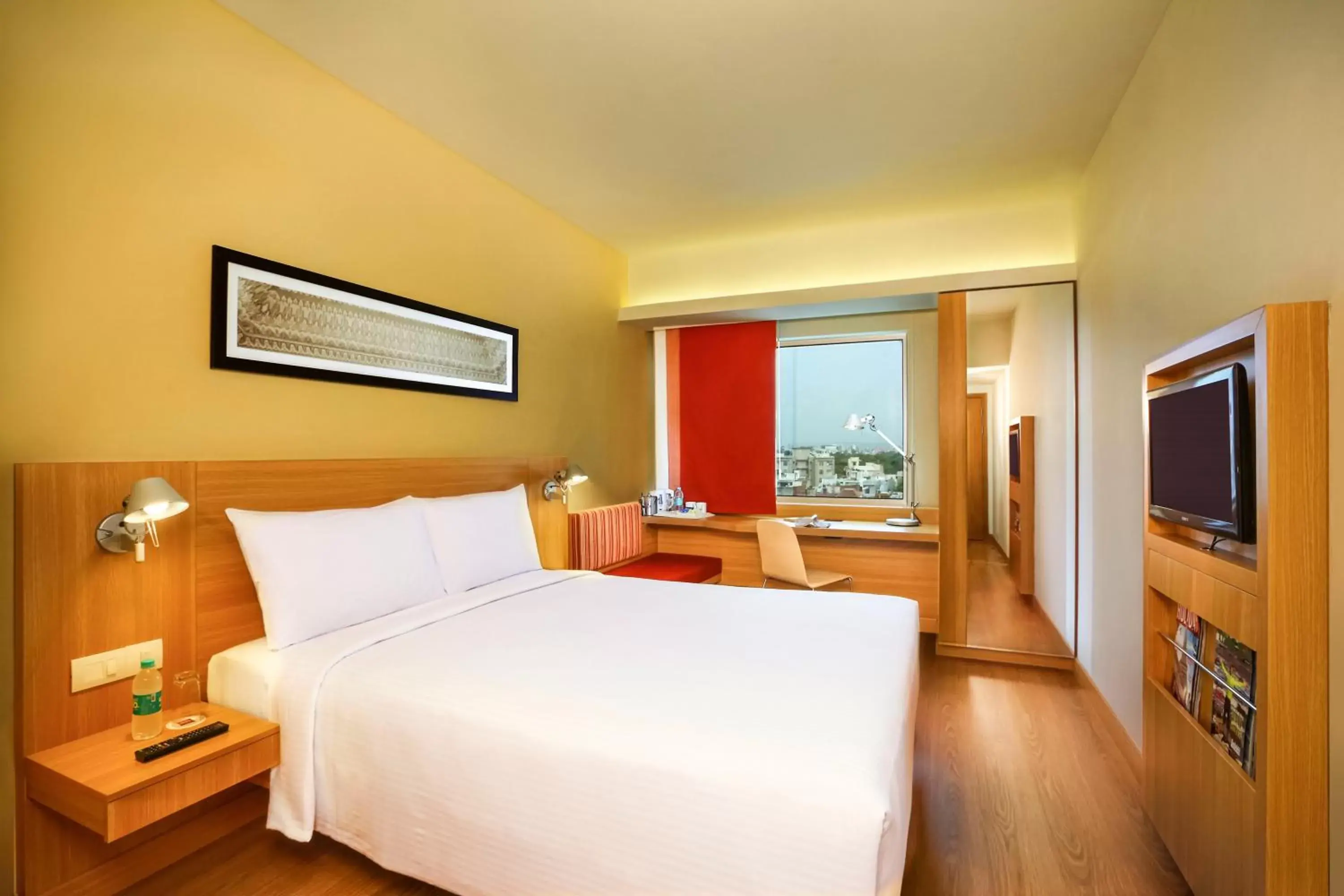 Bed in ibis Hyderabad Hitec City - An Accor Brand