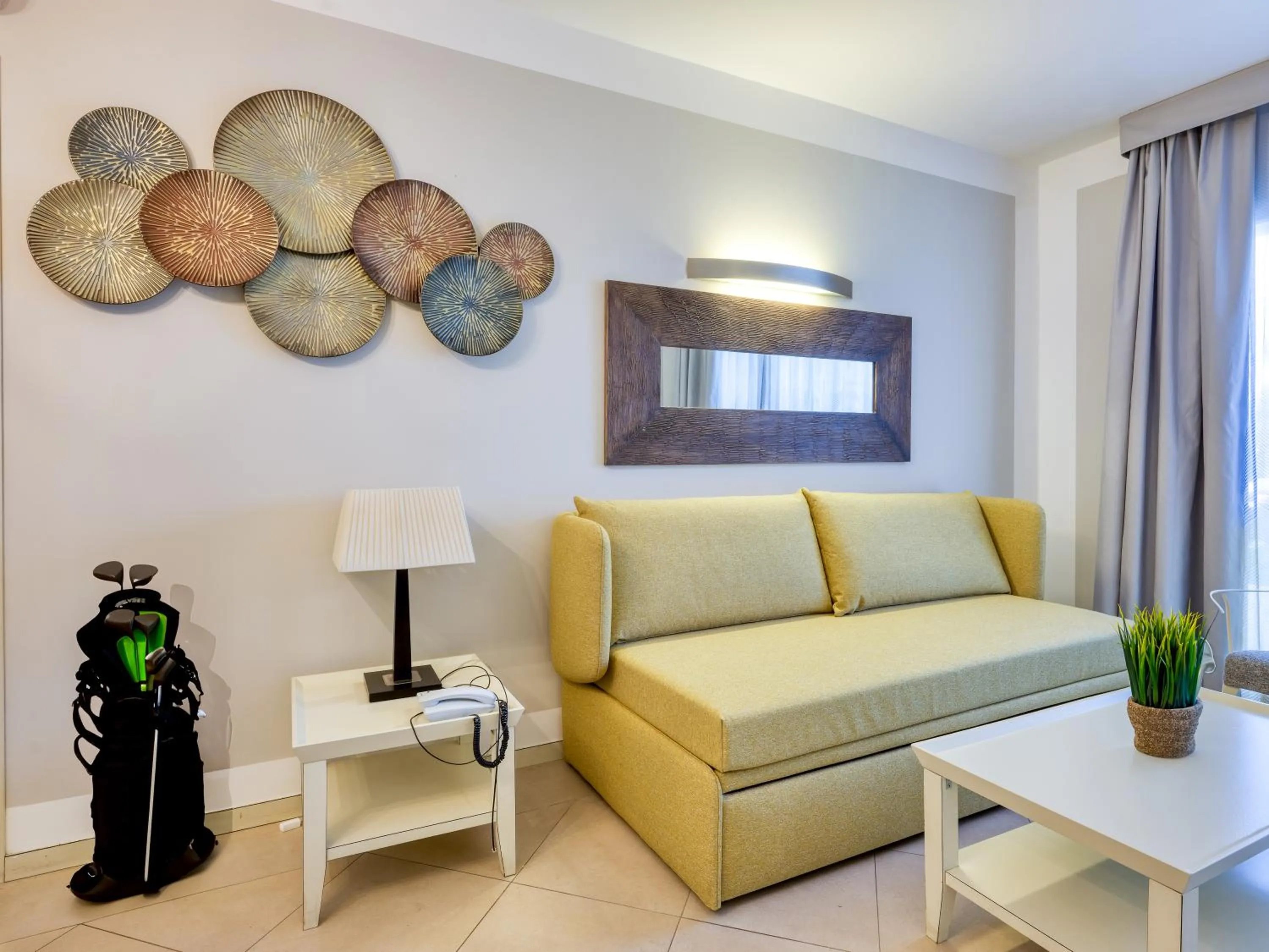Living room in Parc Hotel Germano Suites & Apartments