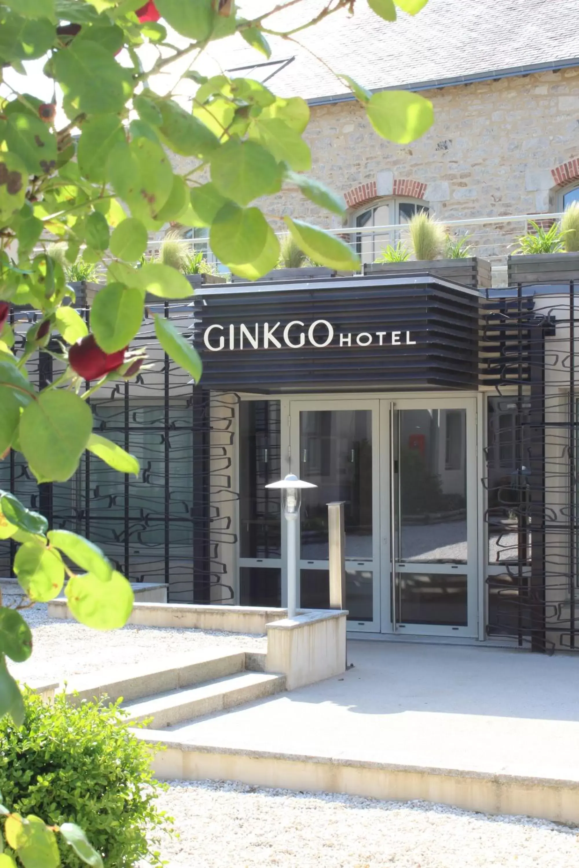 Facade/entrance in Hôtel Ginkgo - SPA Biloba