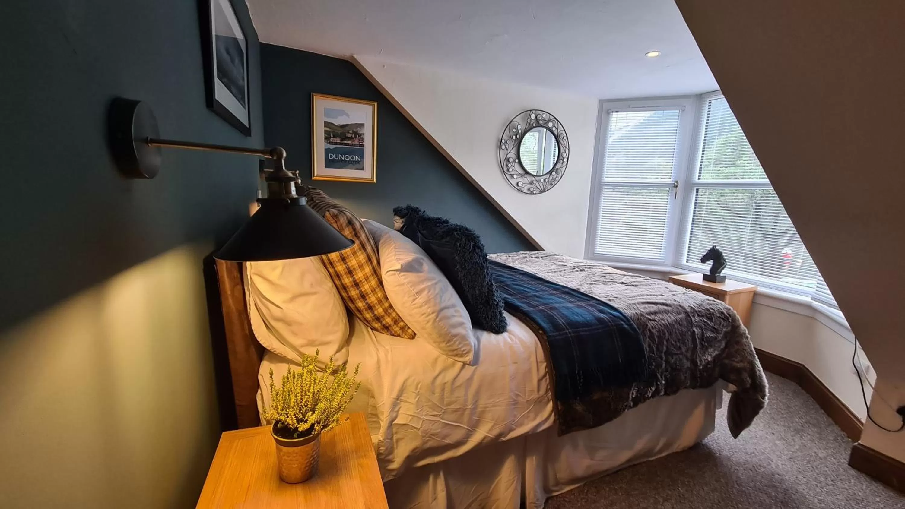 Bed in The Coylet Inn by Loch Eck