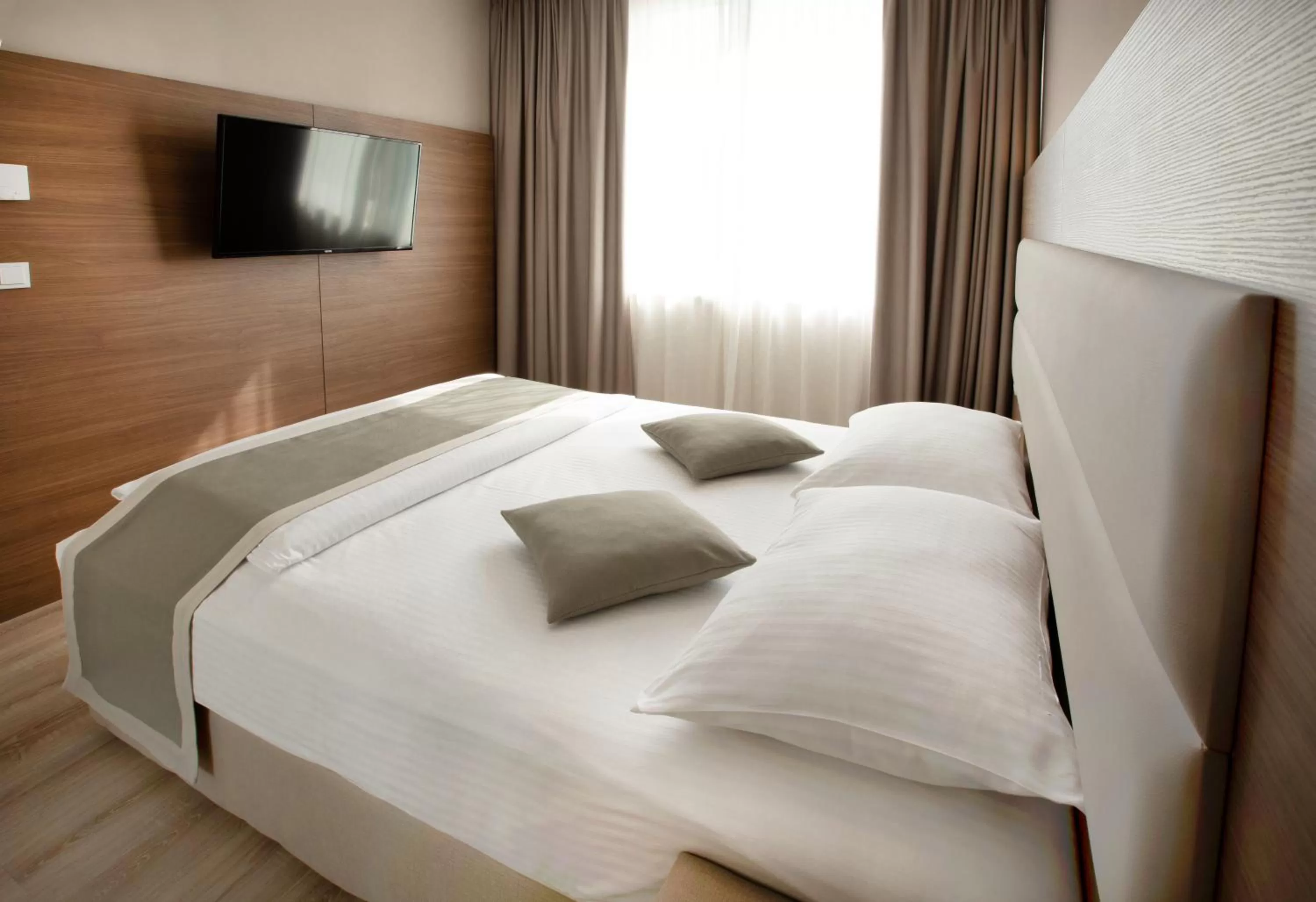 Bed in Ocak Aparthotel