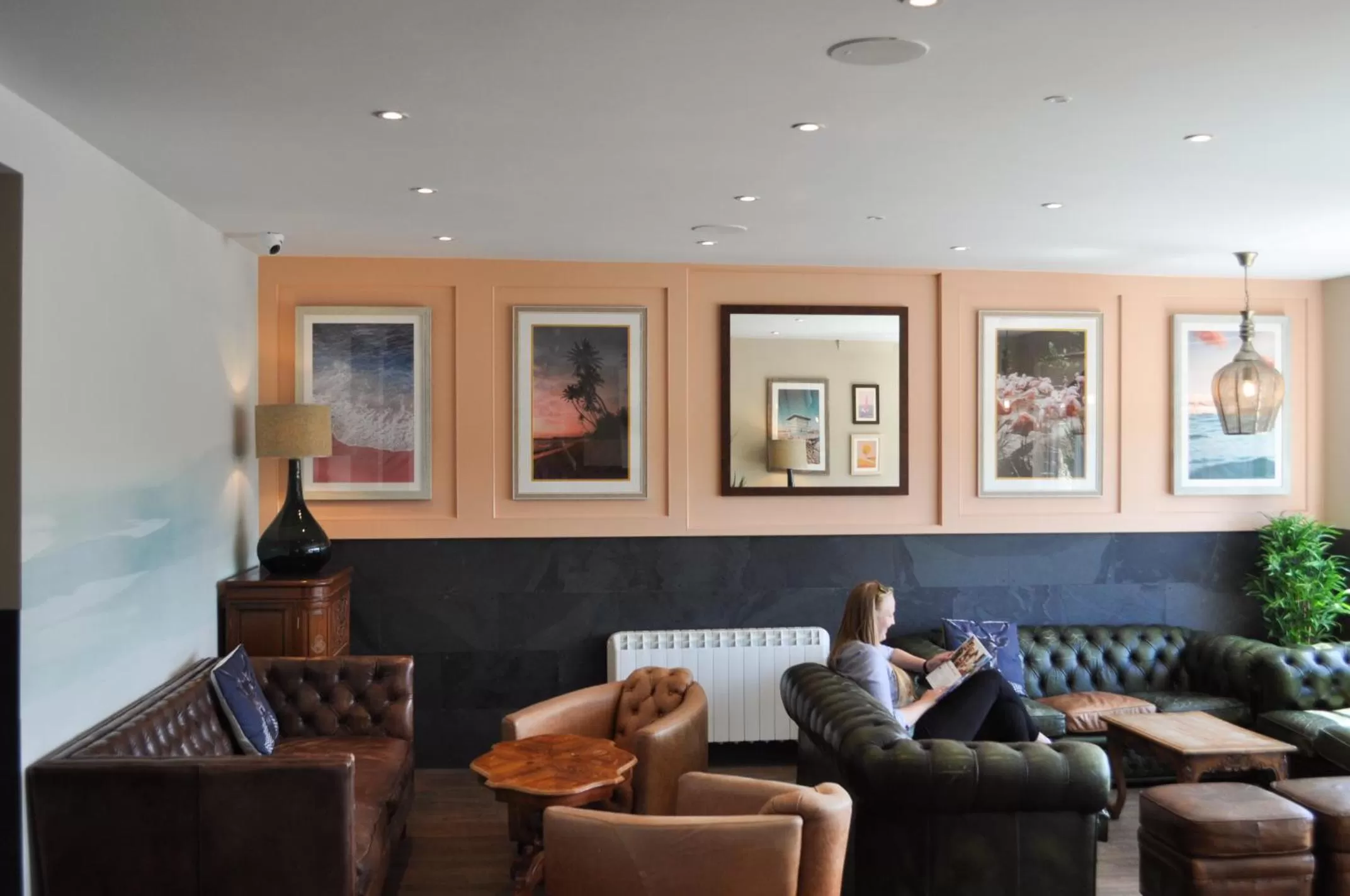 Seating area in An Mor Accommodation