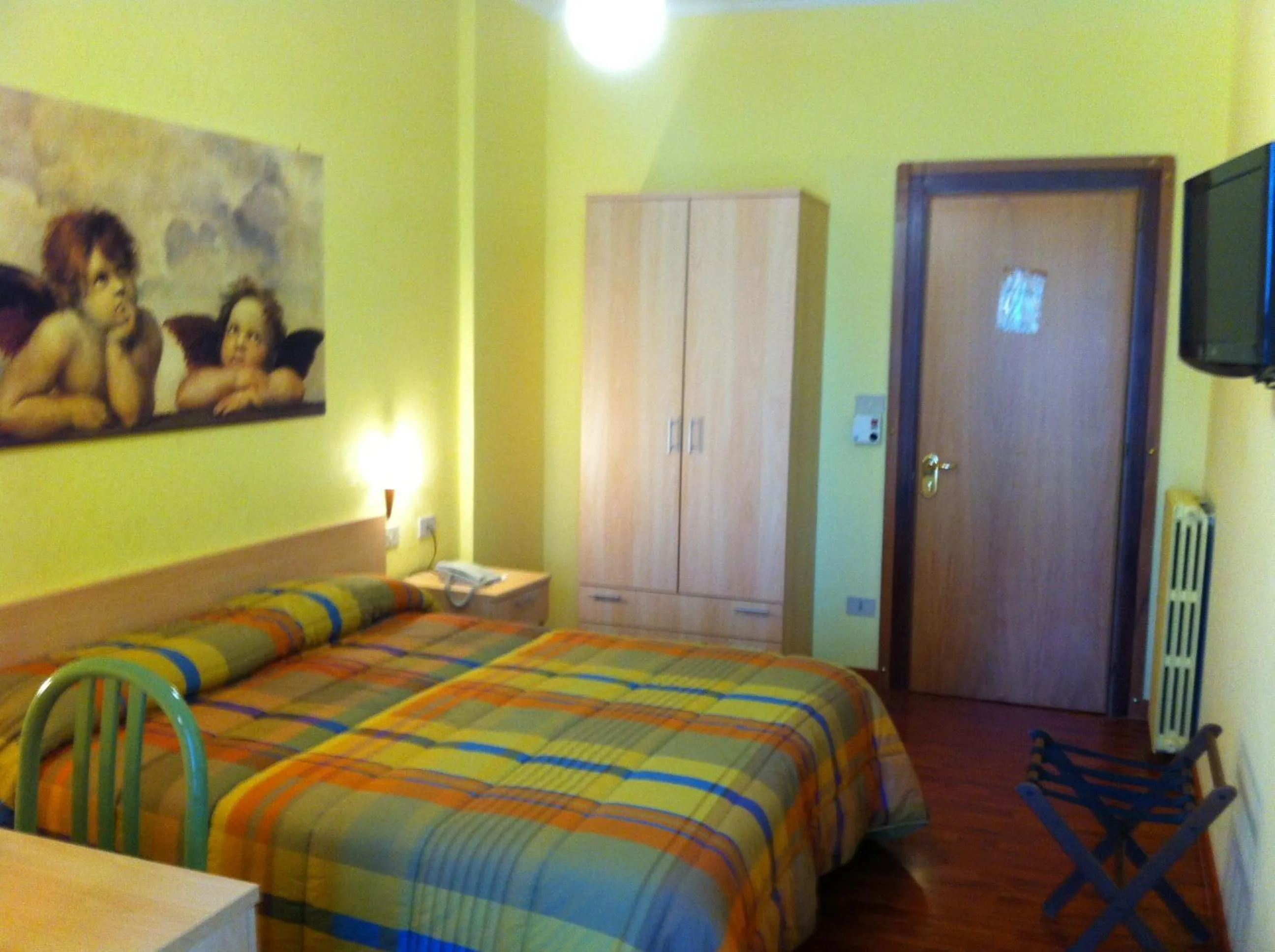 Bedroom, Bed in Hotel Atleti