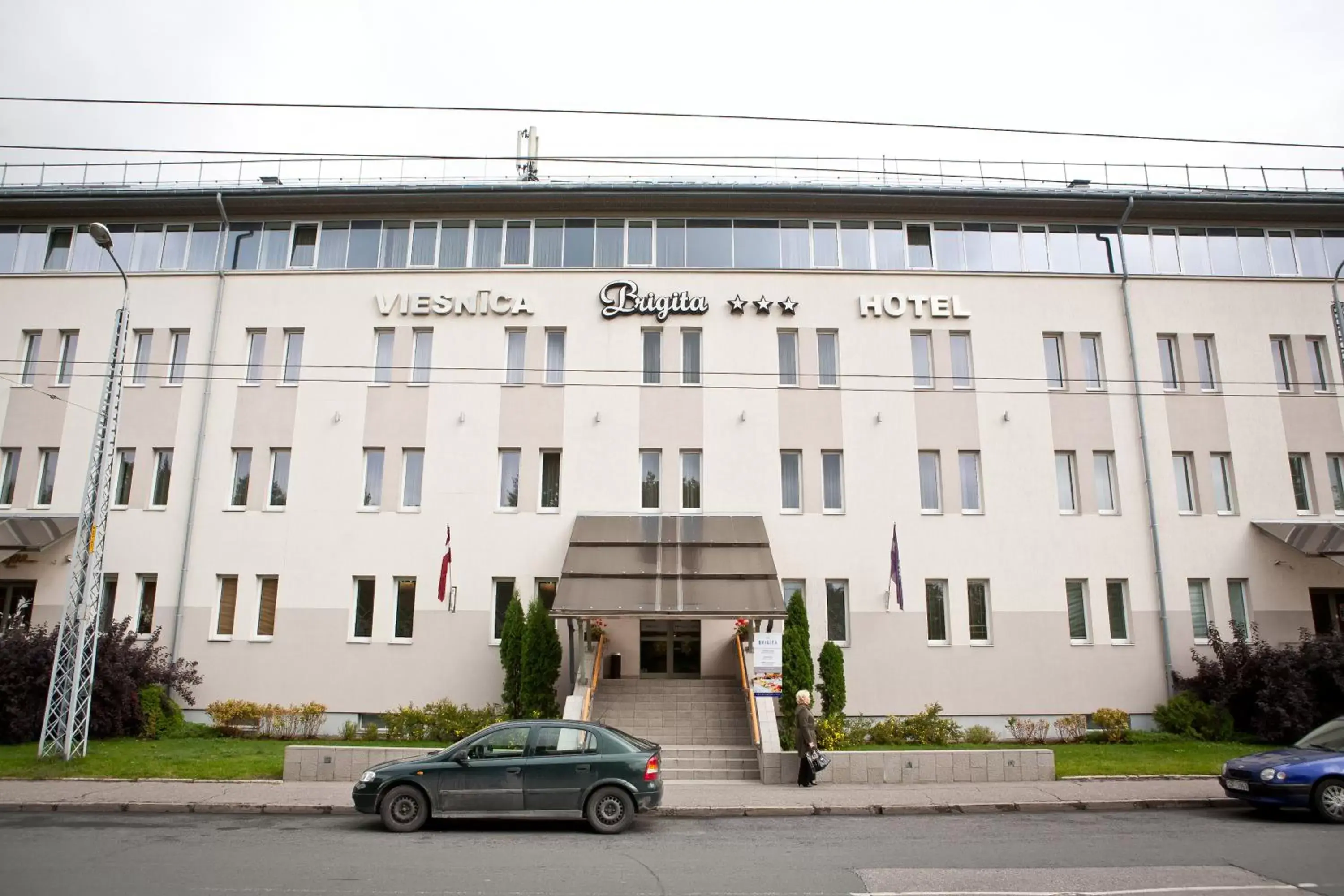 Facade/entrance, Property Building in Kolonna Hotel Brigita