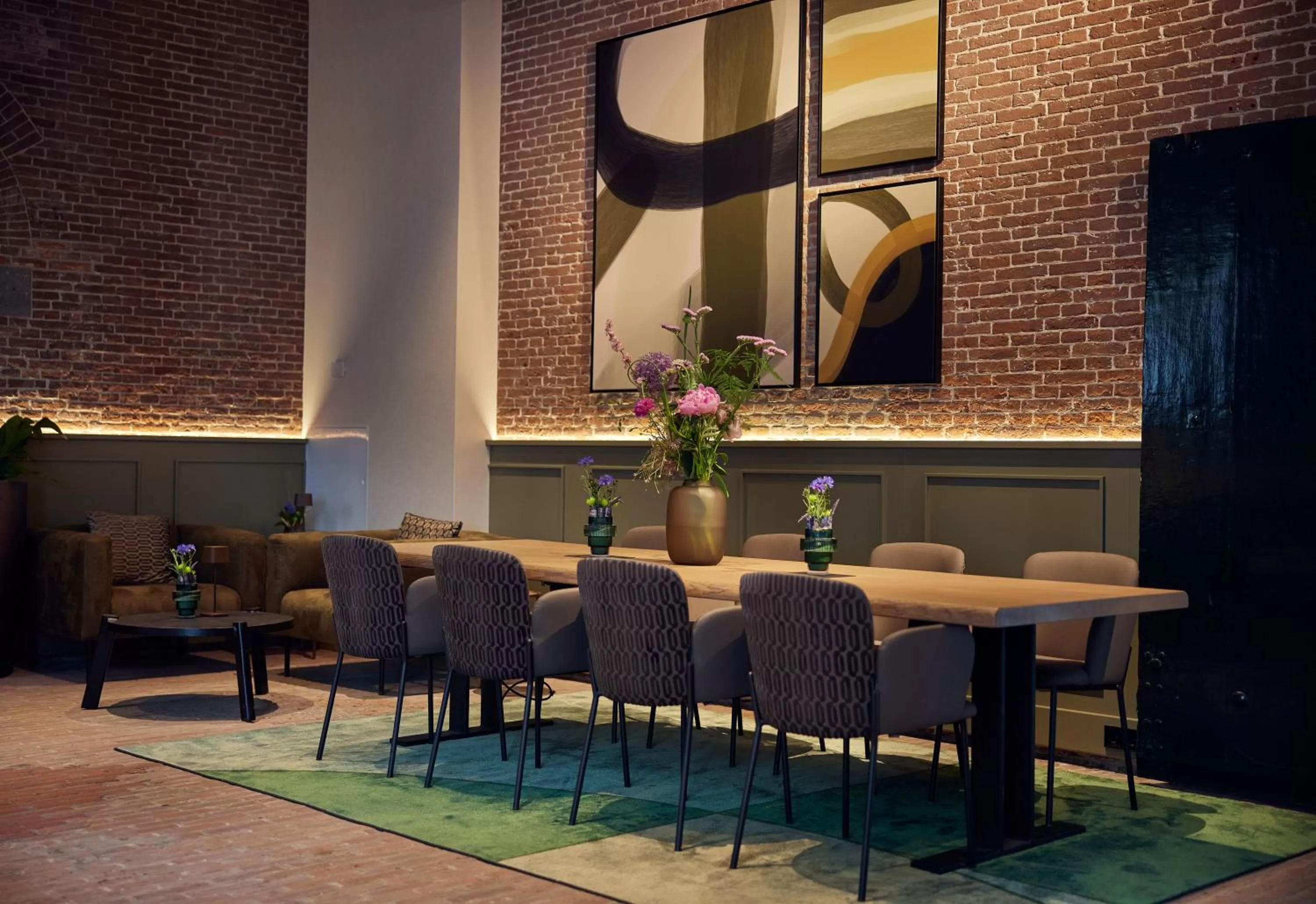 Lobby or reception in Hotel Arsenaal Delft