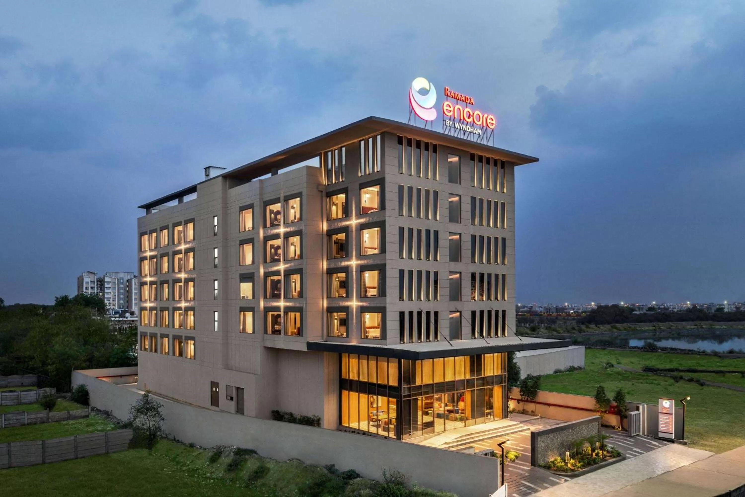 Property building in Ramada Encore by Wyndham Indore Nipania