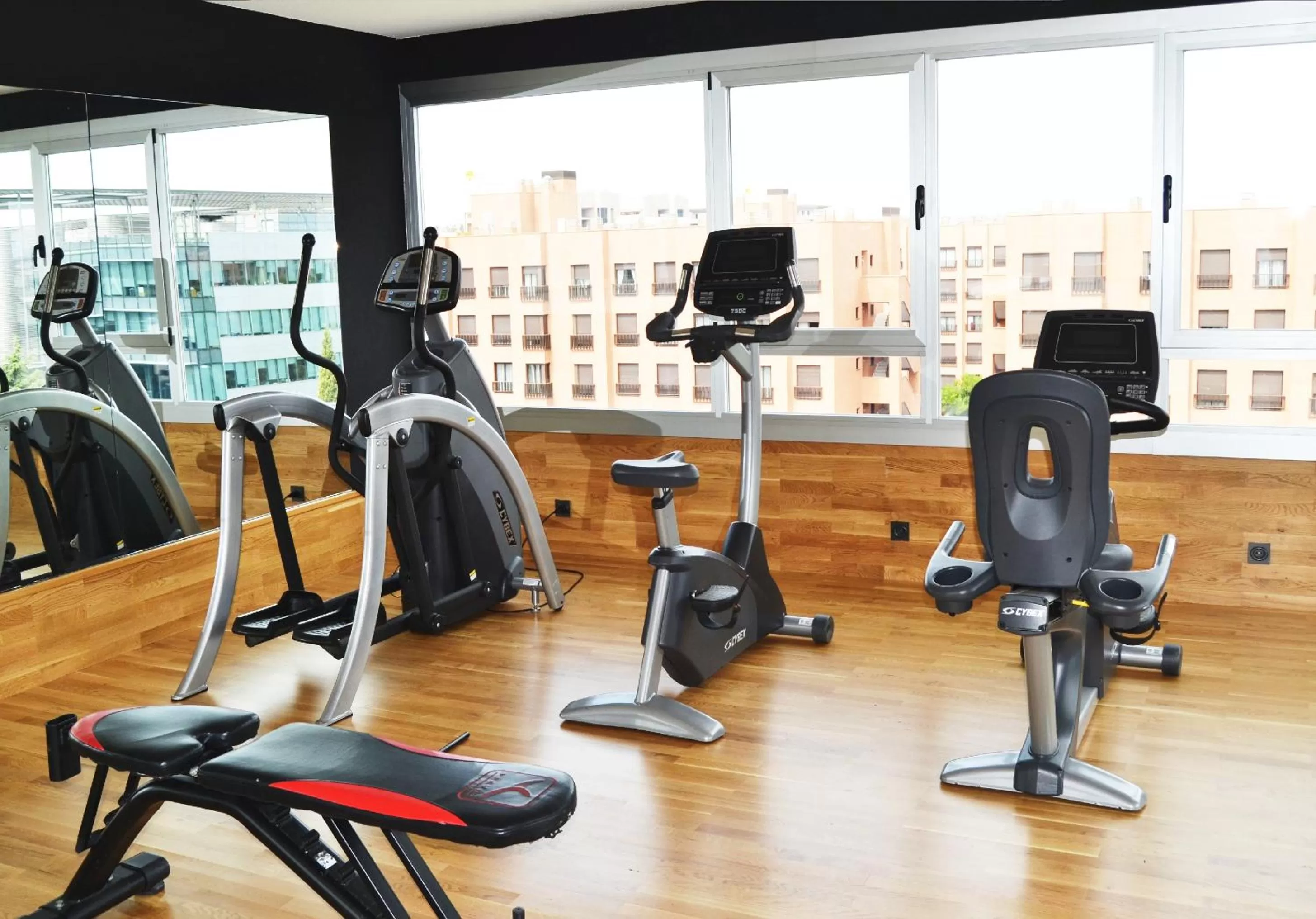Fitness centre/facilities in Axor Barajas