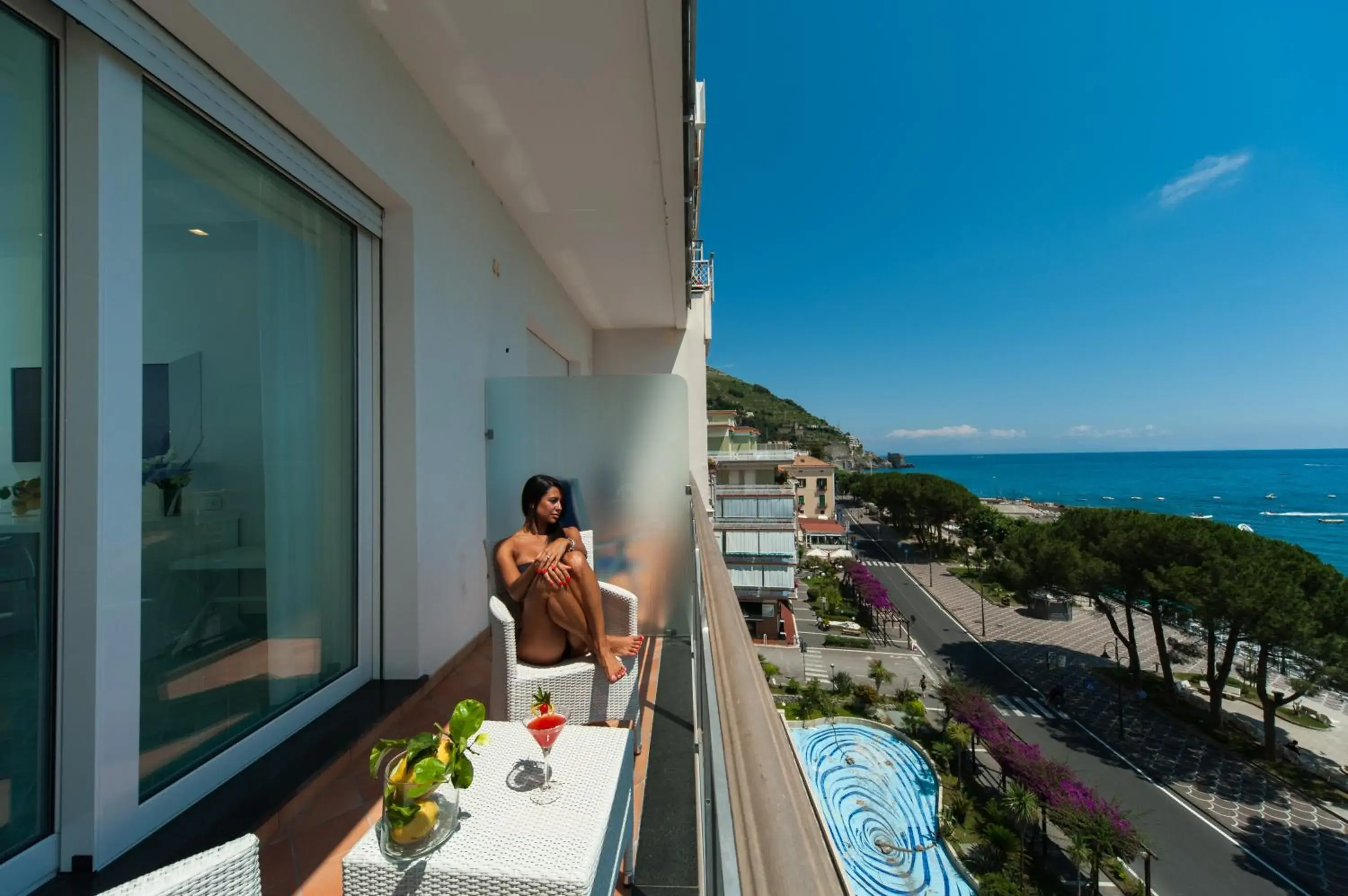 Balcony/Terrace in Hotel Panorama