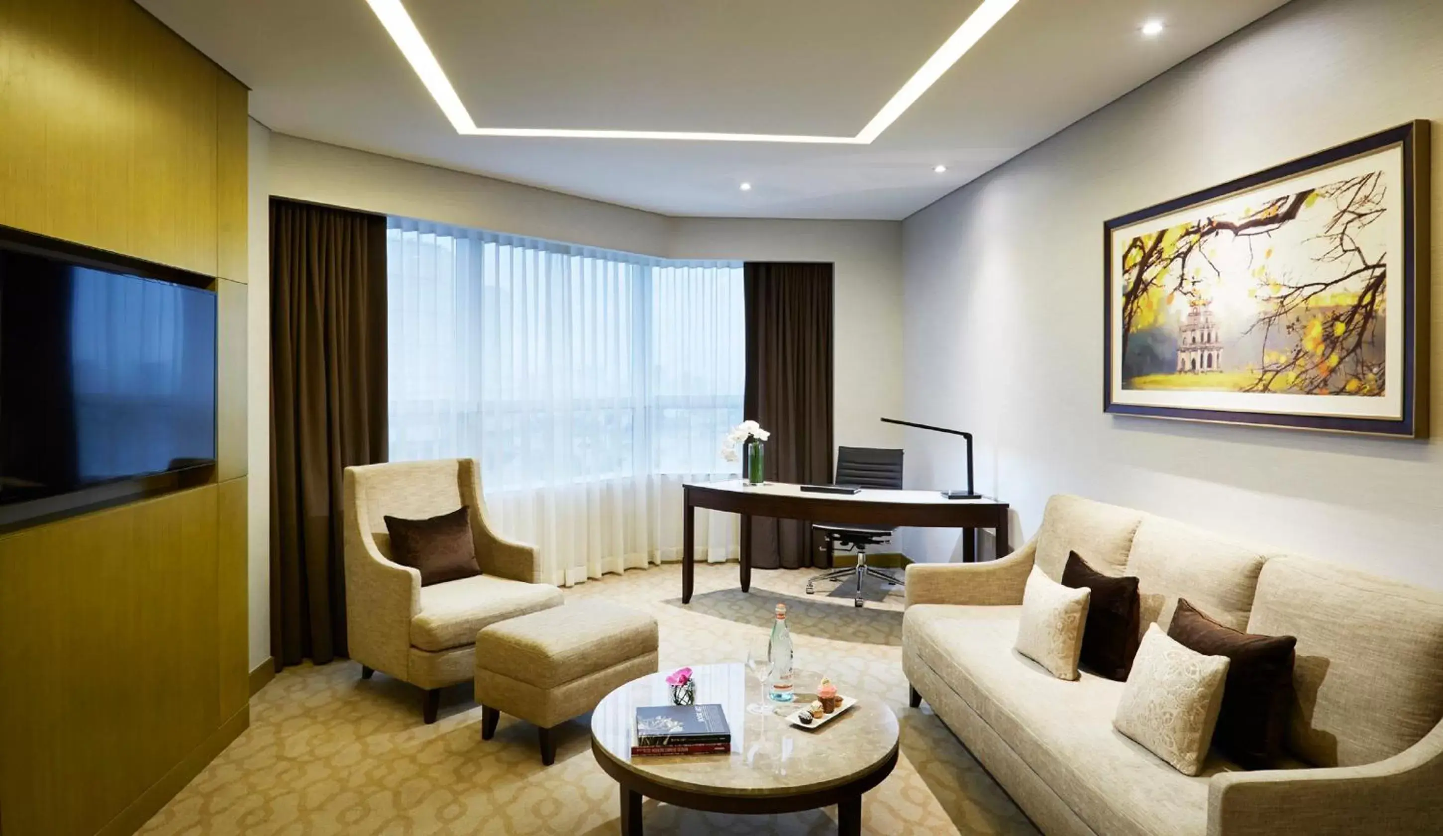 Bathroom, Seating Area in Melia Hanoi