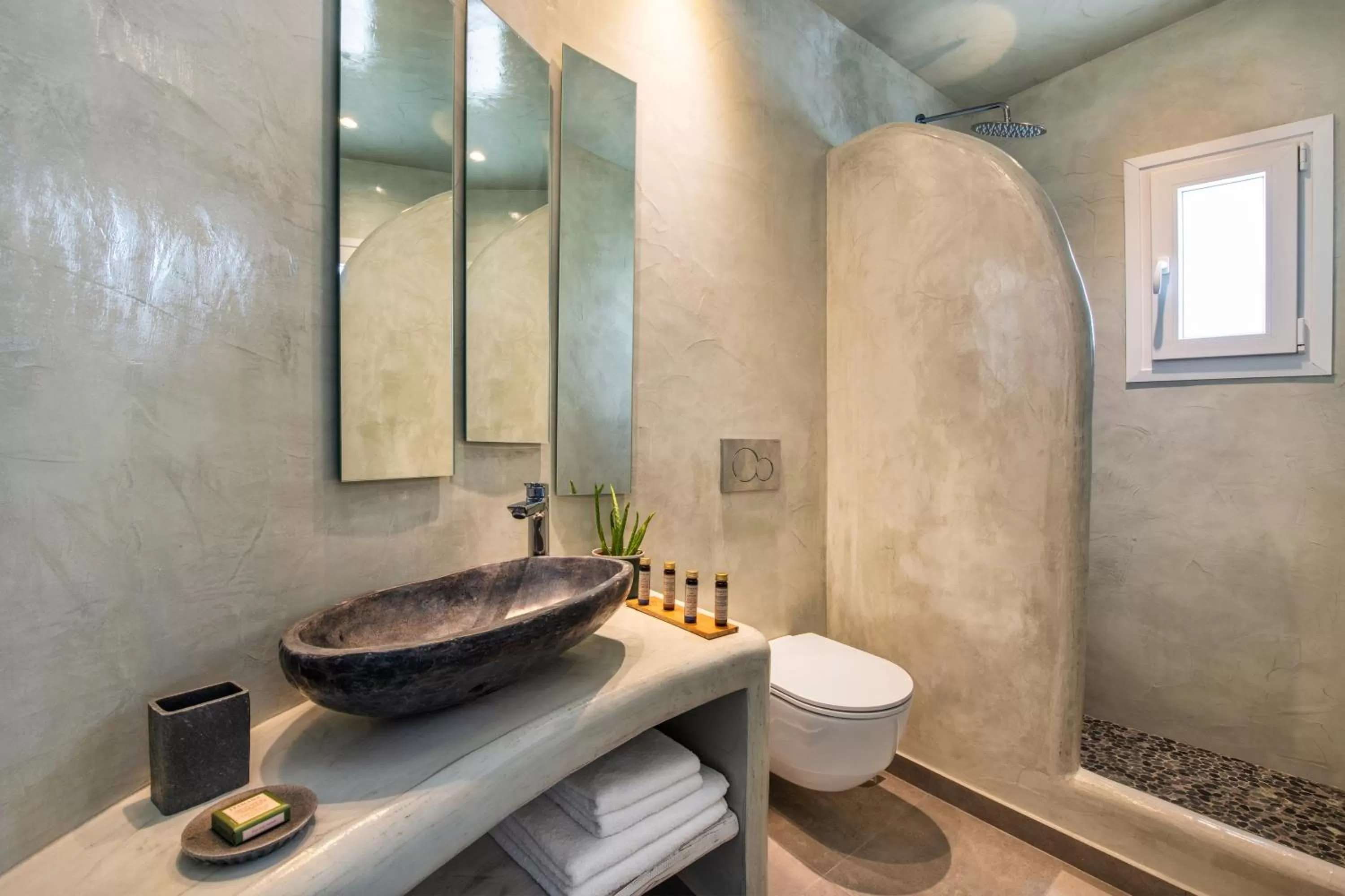 Bathroom in Abasa Suites