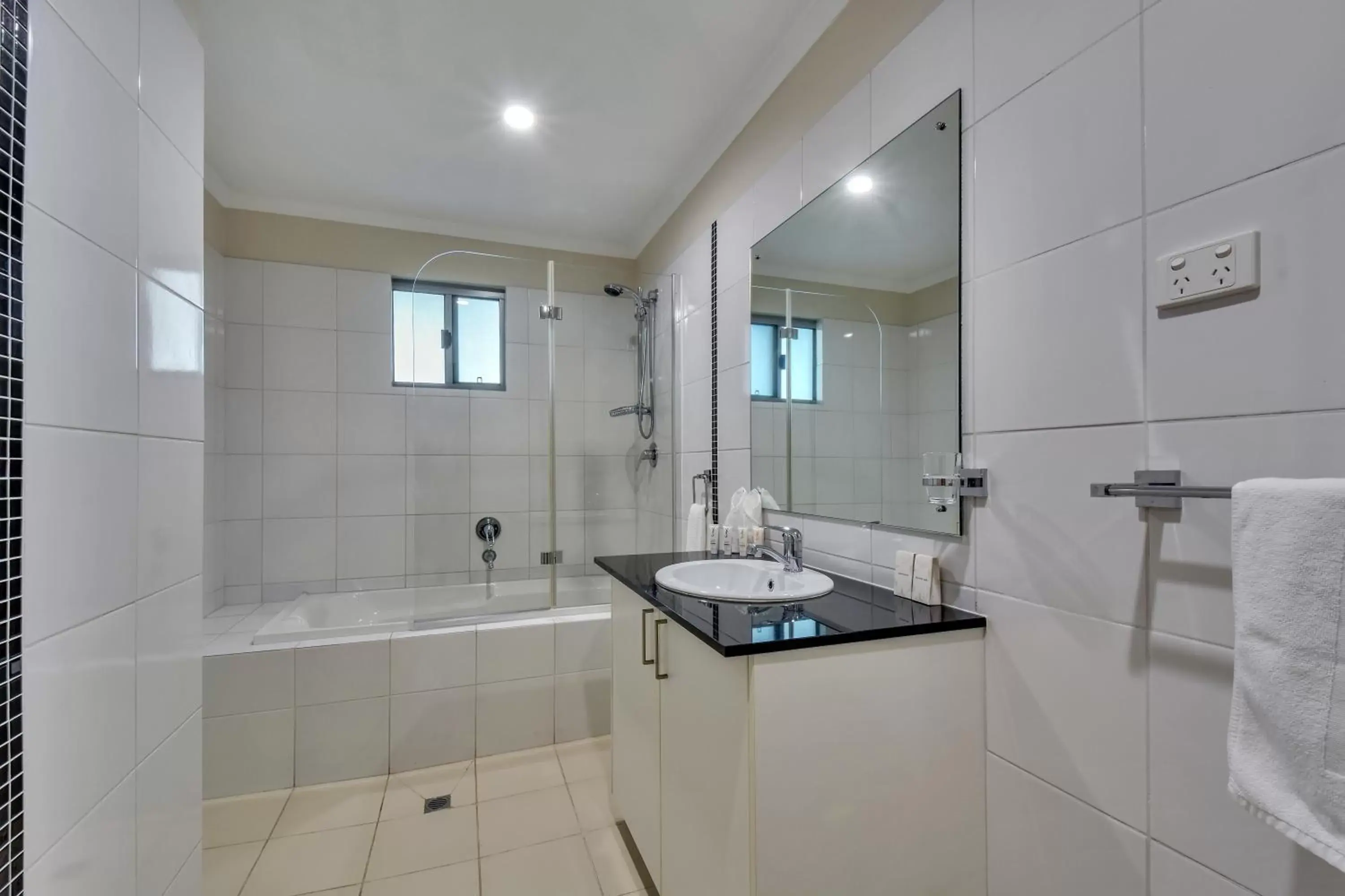 Bathroom in Argus Apartments Darwin