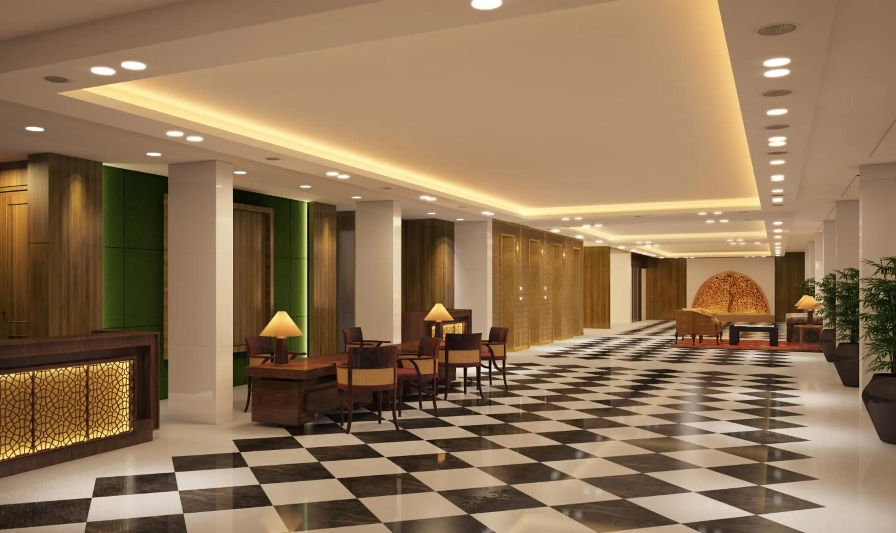 Lobby or reception in The Oberoi New Delhi